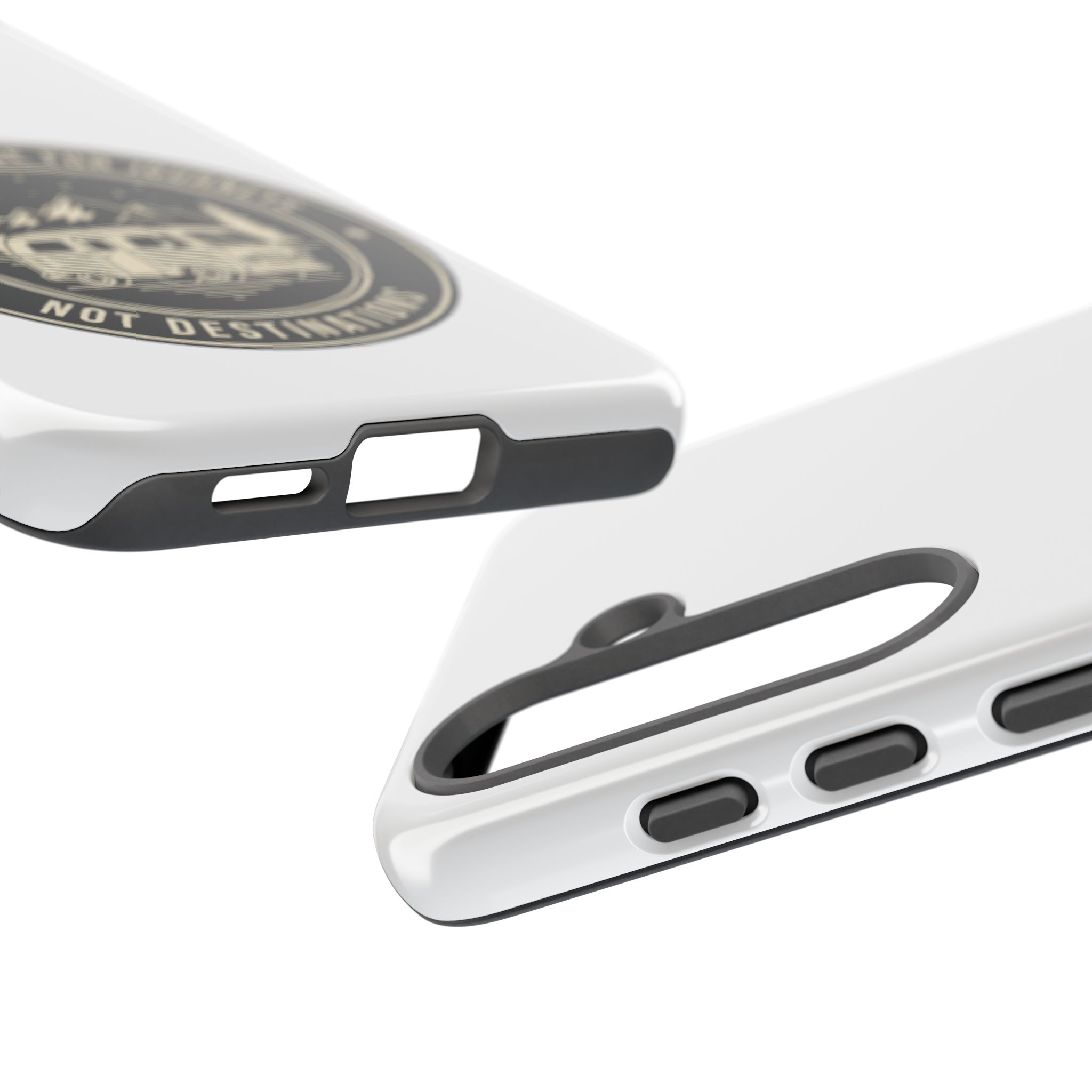 Phone Case — "ROAD WHERE MADE FOR JOURNEYS-NOT DESTINATIONS" Camper Van Design