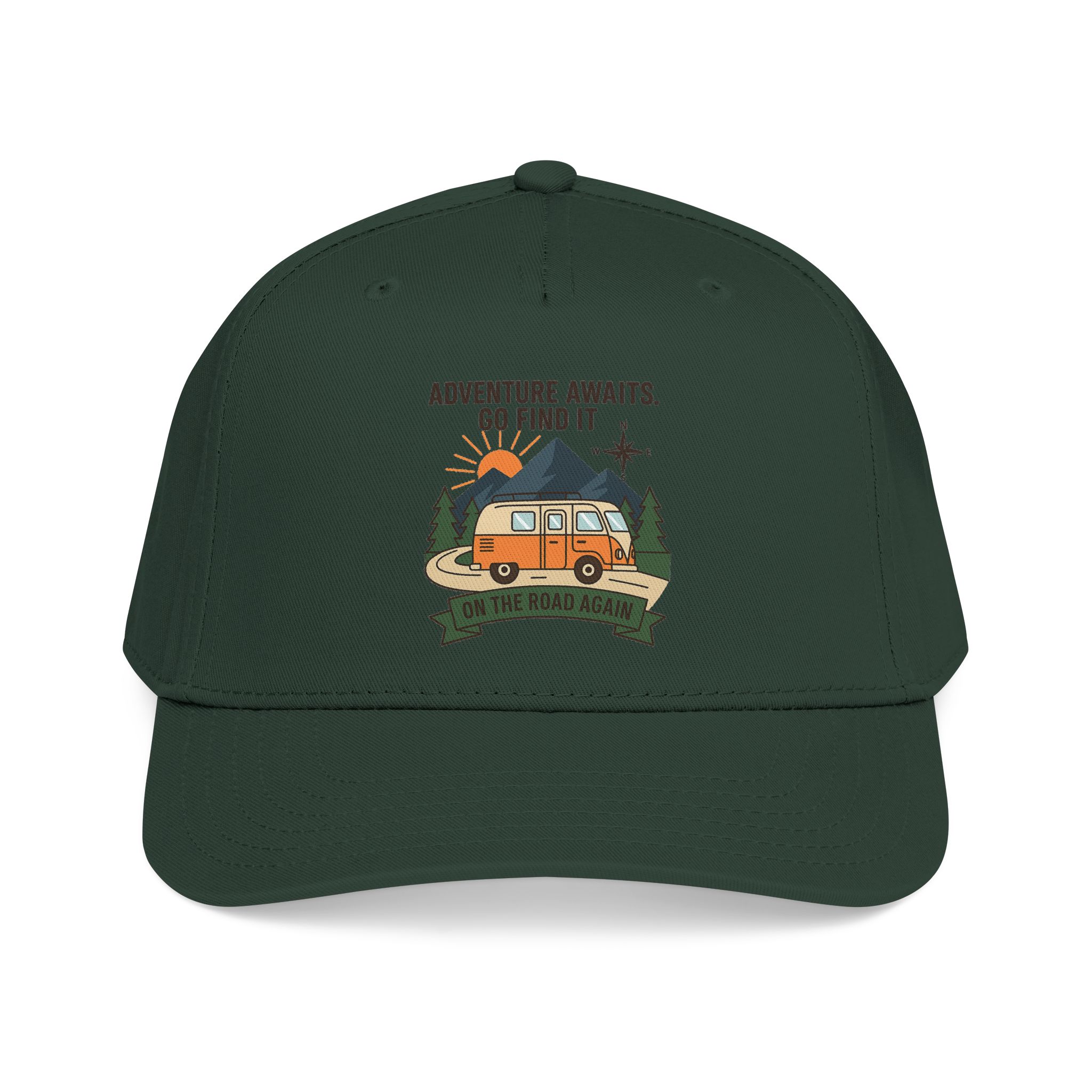 Baseball Cap - "Adventure Awaits" Outdoor Travel Hat