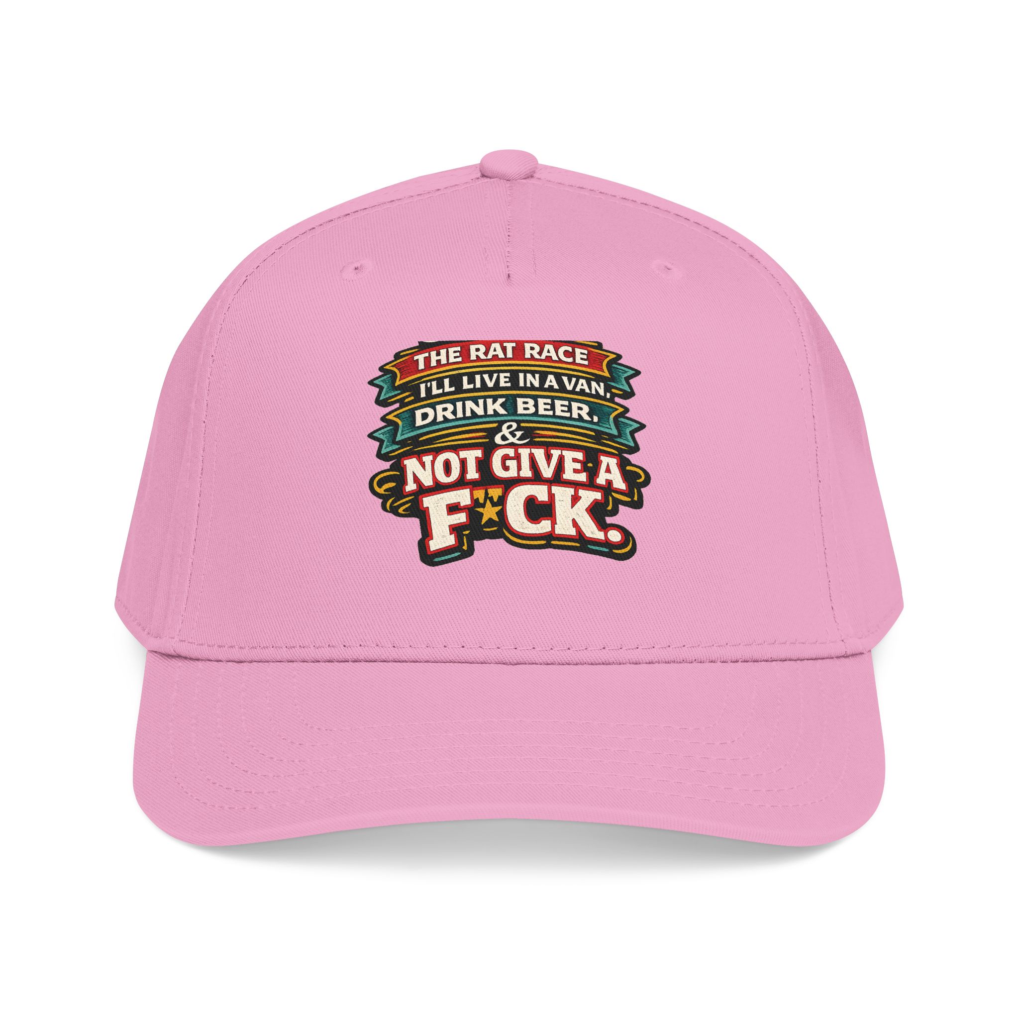 Baseball Cap - "Screw The Rat Race" Design F**K-Line