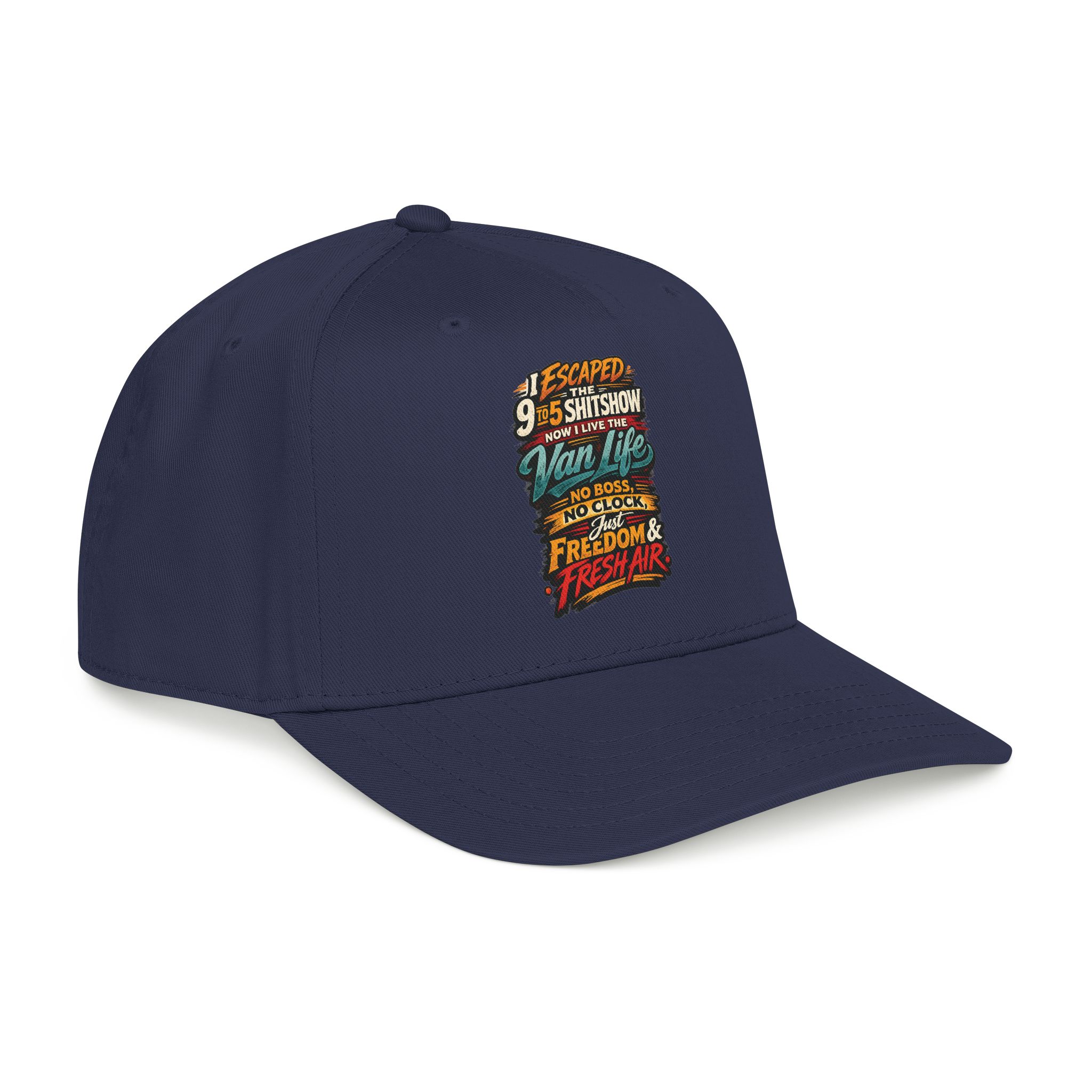 Baseball Cap - "I Escaped The 9 To 5" Design F**K-Line
