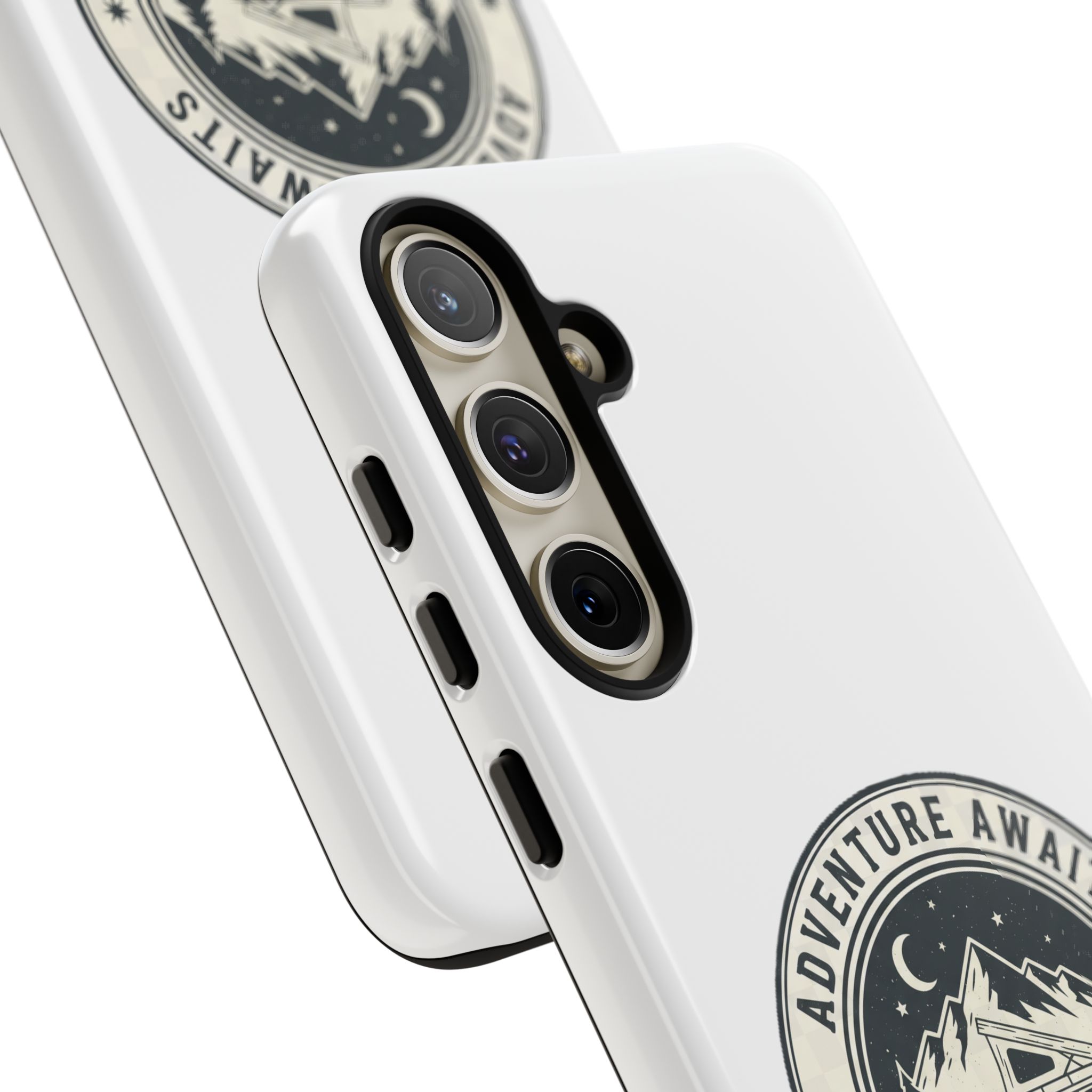 Phone Case — "Adventure Awaits-Go Where You Feel Most Alive" Camper Van Design