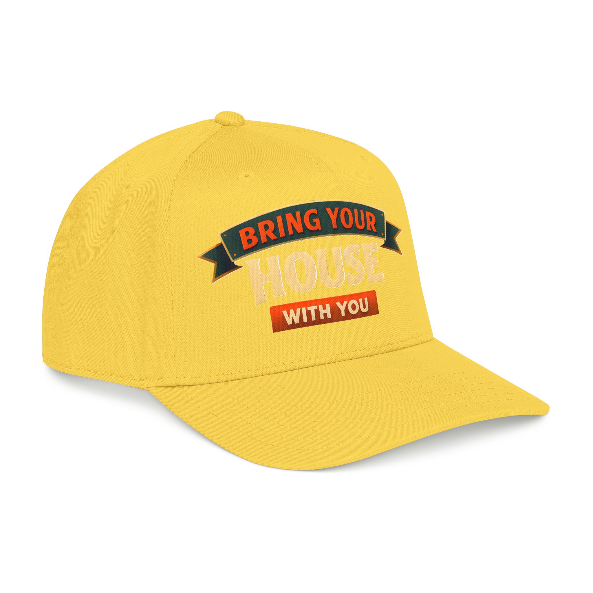 Baseball Cap - "Bring Your House With You" Design Scenic-Line