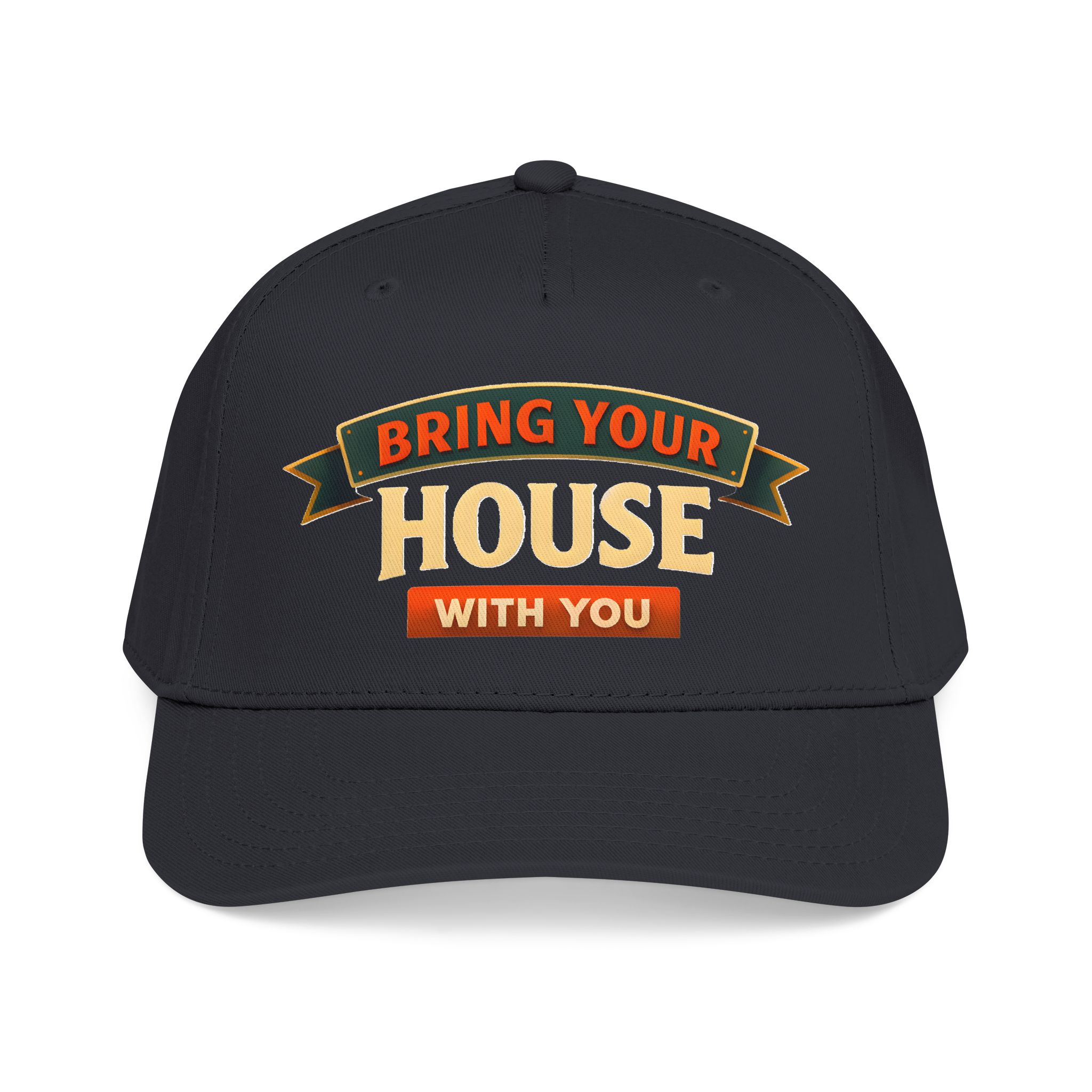 Baseball Cap - "Bring Your House With You" Design Scenic-Line