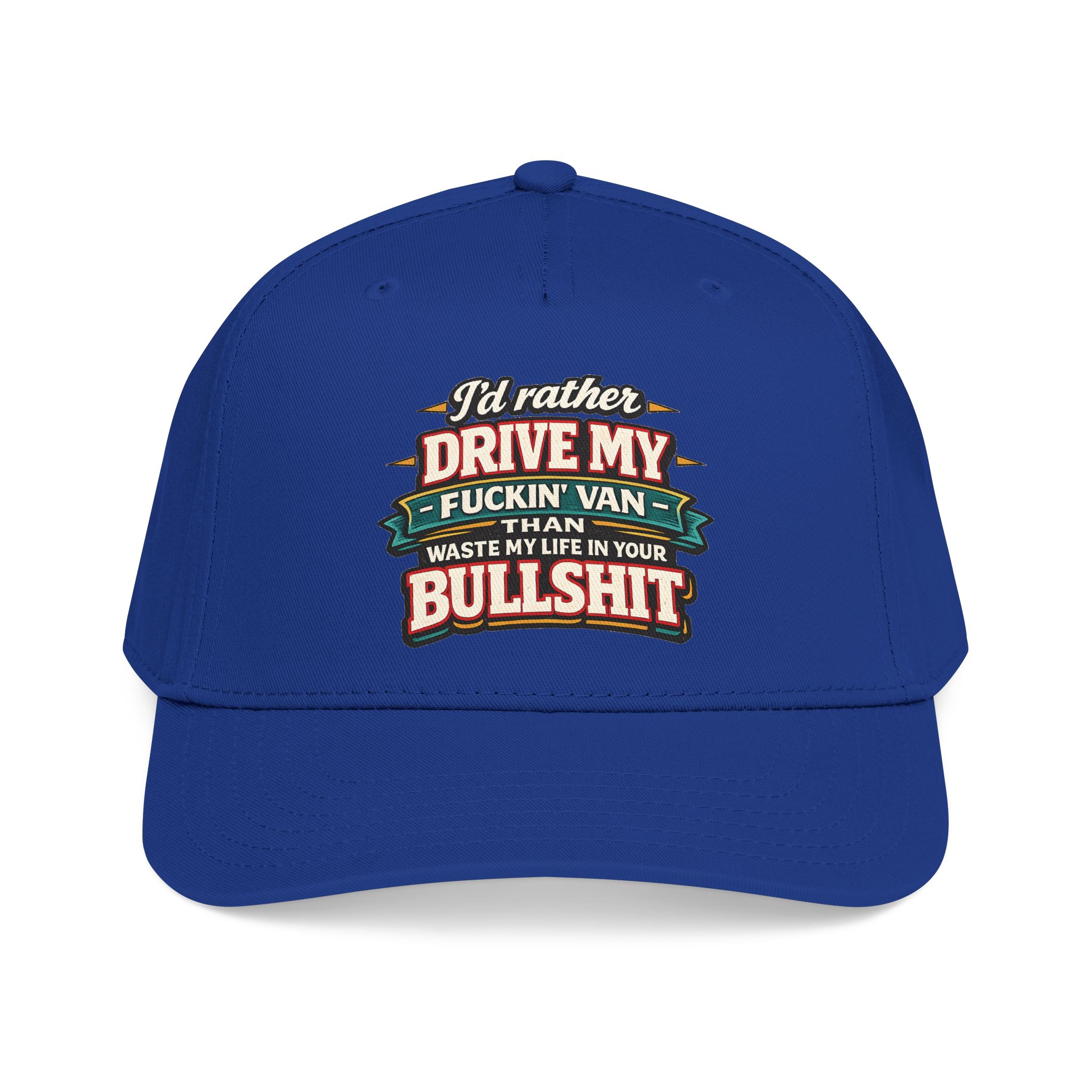Baseball Cap - "I´d Rather Drive My Fucking Van" Design F**K-Line