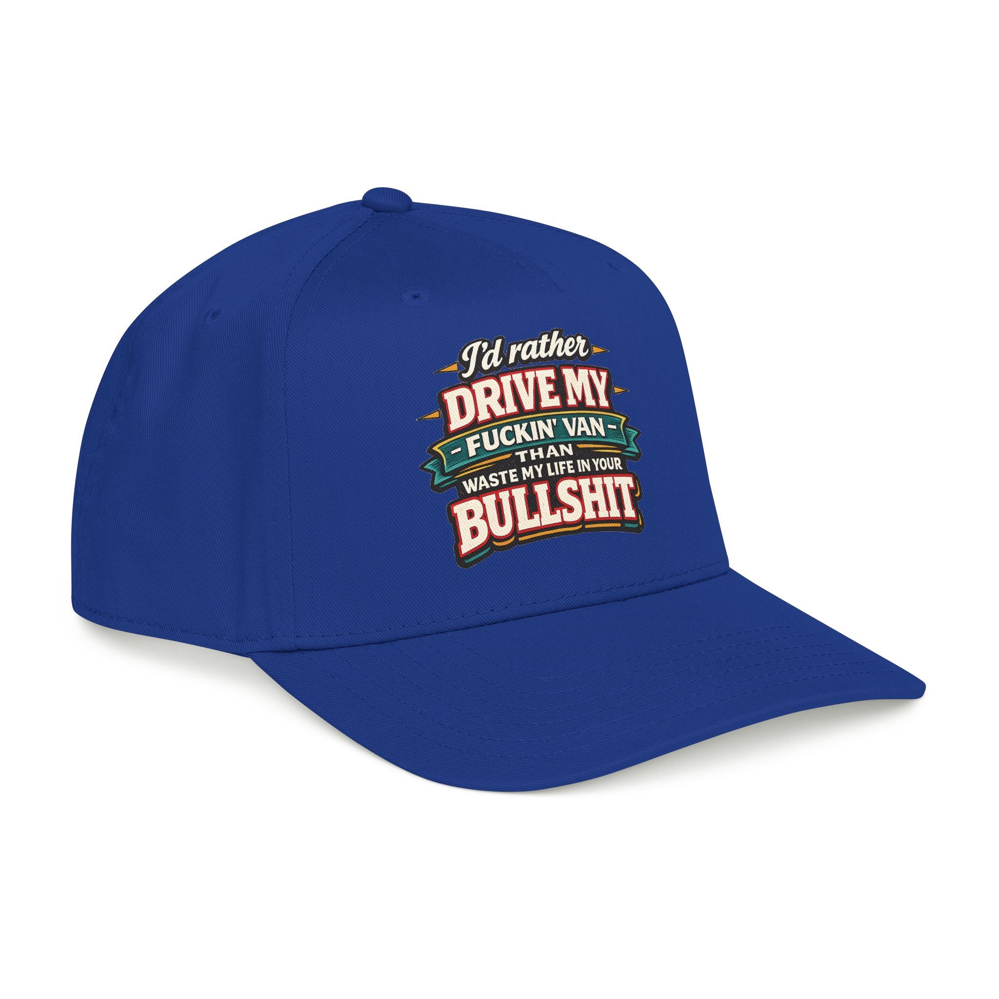 Baseball Cap - "I´d Rather Drive My Fucking Van" Design F**K-Line