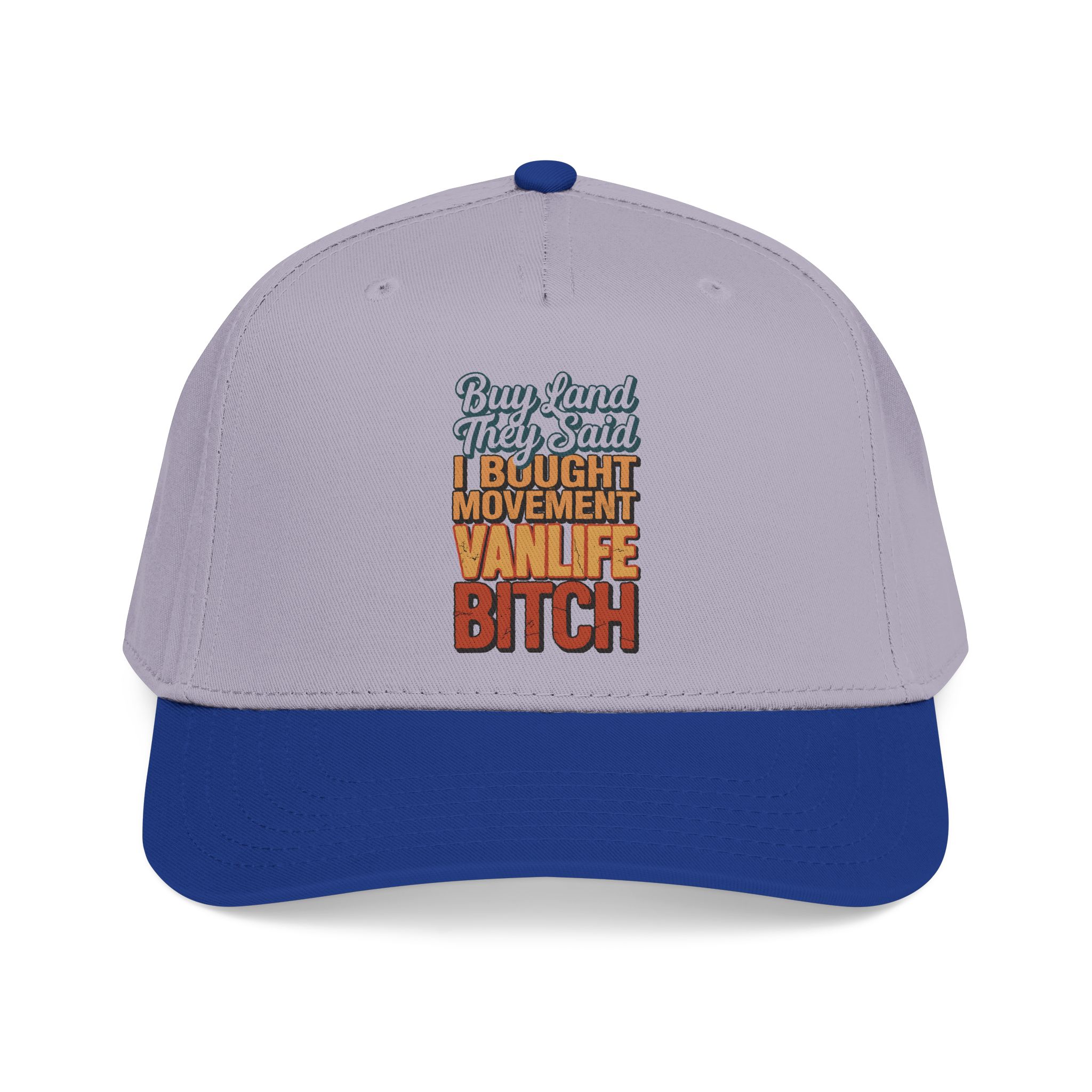 Baseball Cap - "Buy Land They Said" Design F**K-Line