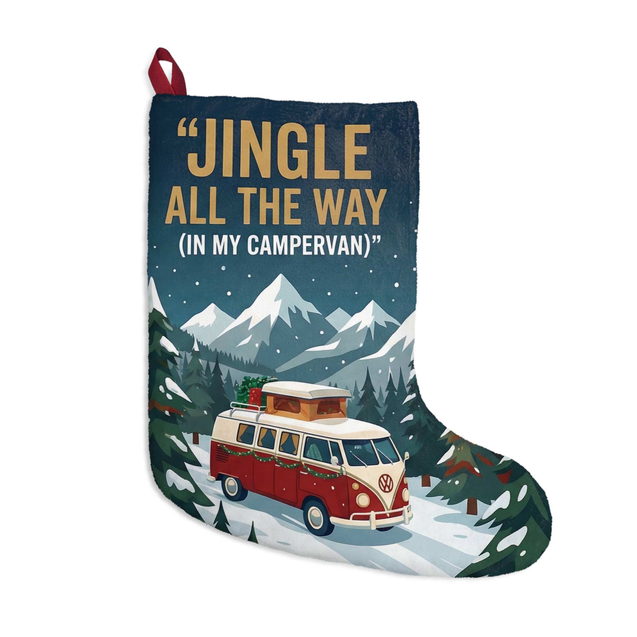 11619921755756122559_2048.jpeg Campervan Christmas Stocking | "Jingle All the Way(In My Campervan) - All I want For Christmas Is My Van And The Open Road"