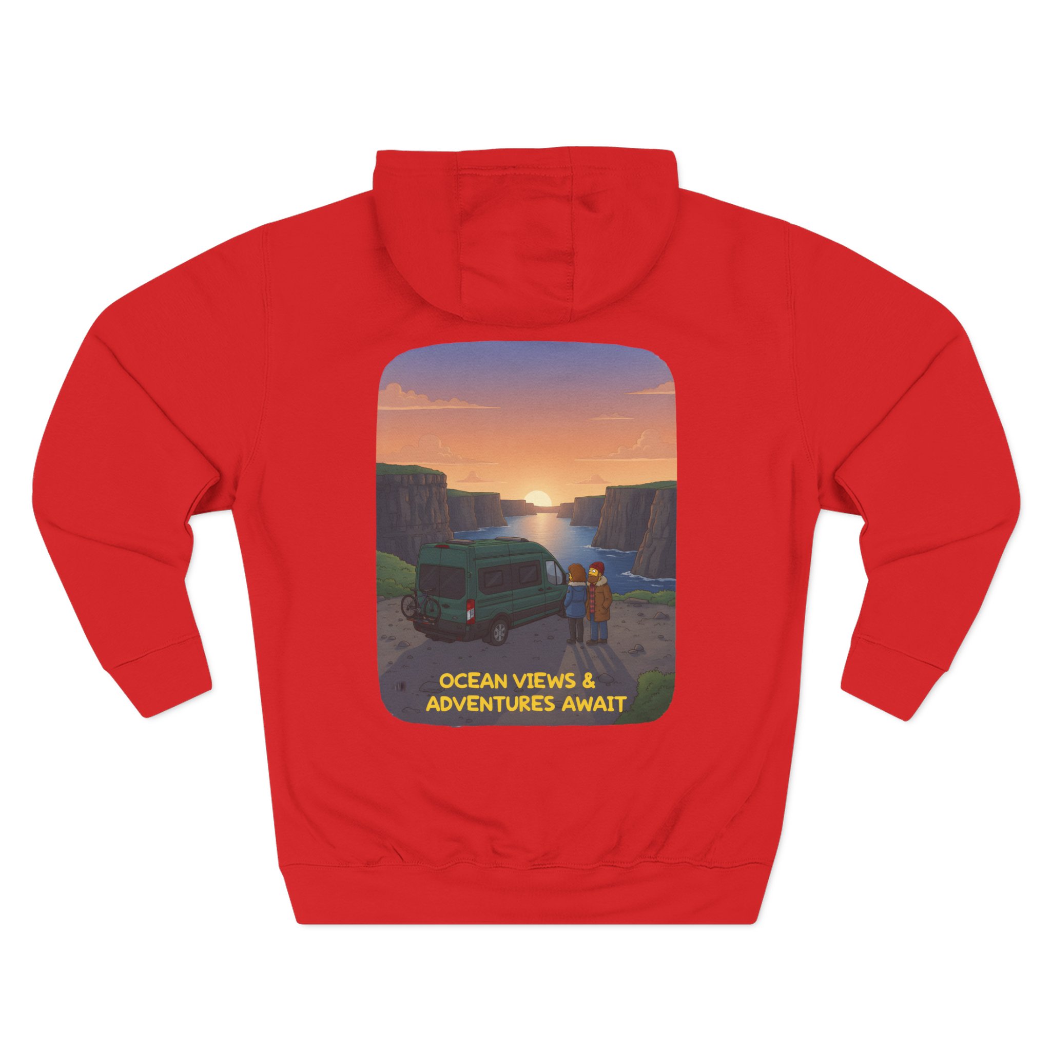 11682071411622233587_2048.jpeg Three-Panel Fleece Hoodie - "Ocean Views-Adventures Awaits" Design Sitcom-Line
