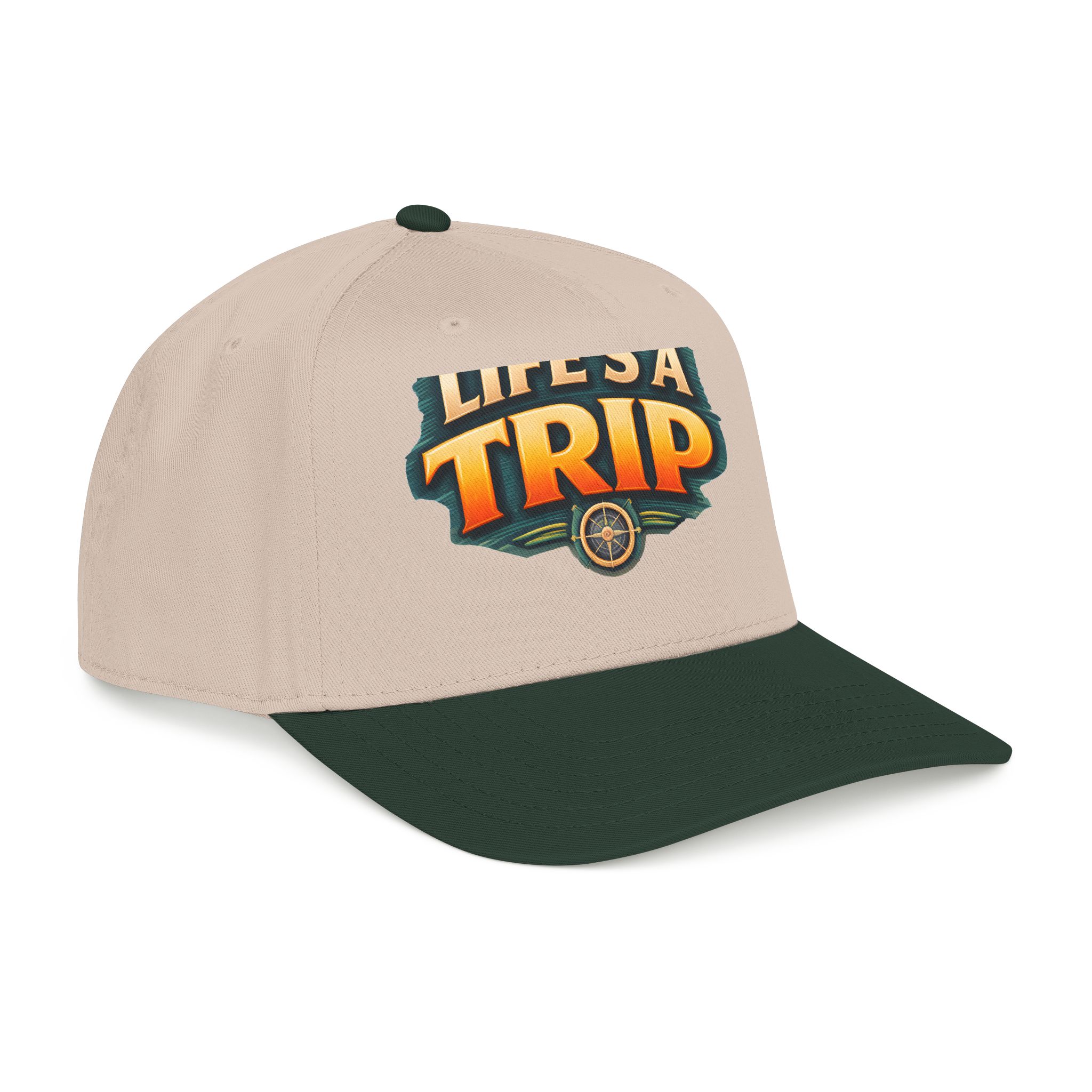 Baseball Cap - "Lifes A Trip" Design Scenic-Line
