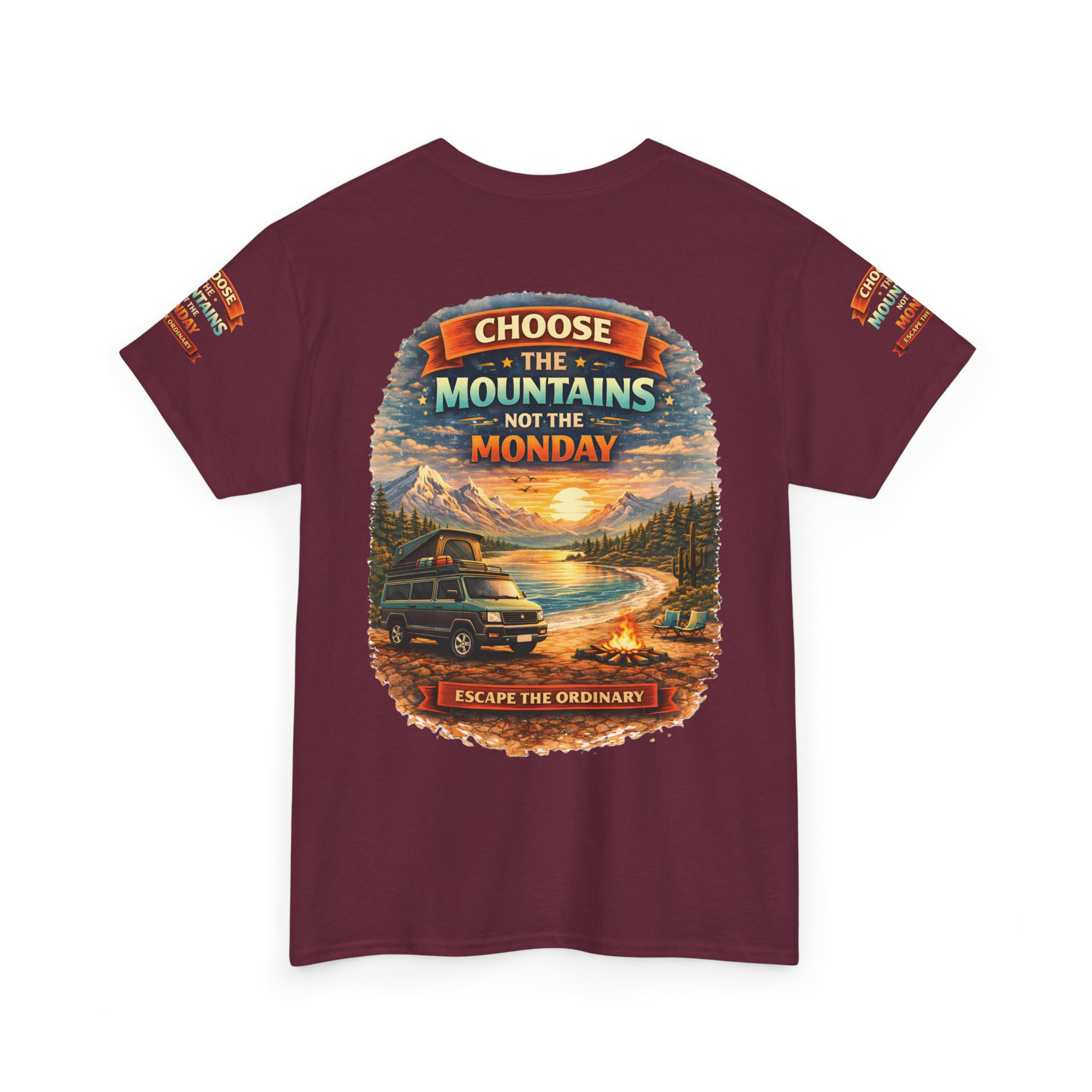 11733166775635558974_2048.jpeg Unisex Heavy Cotton Tee — "Choose The Mountens" Design Scenic-Line