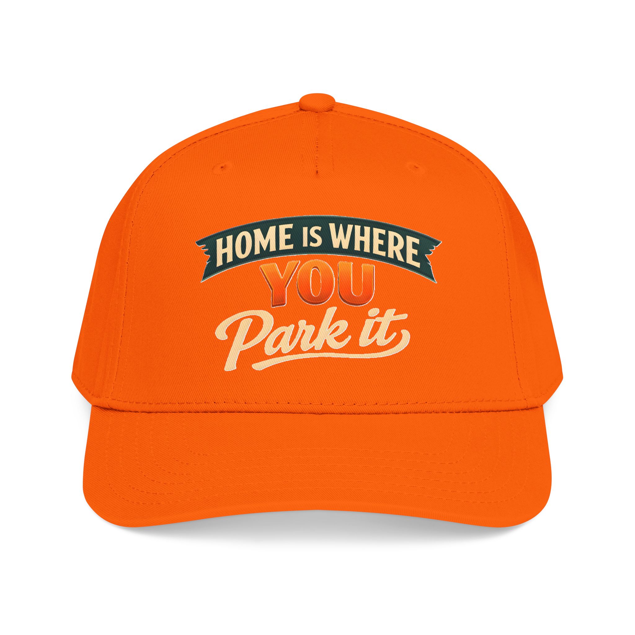 Baseball Cap - "Home Is where You Park It" Design Scenic-Line