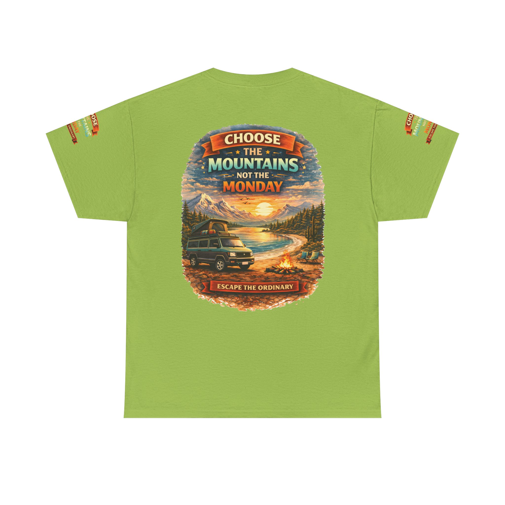 11771889034287182375_2048.jpeg Unisex Heavy Cotton Tee — "Choose The Mountens" Design Scenic-Line