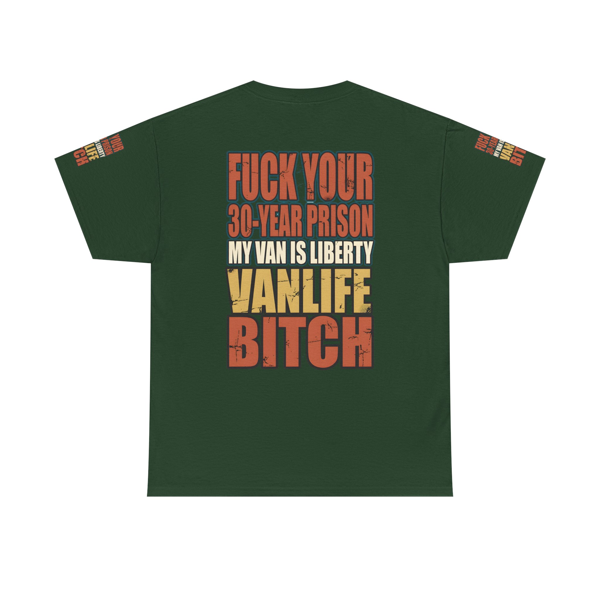 Unisex Heavy Cotton Tee — "Fuck Your 30 Year" Design F**K-Line