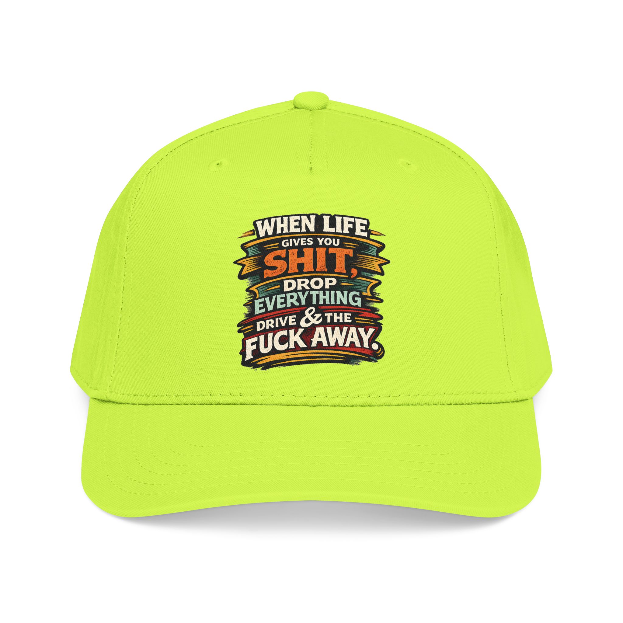 Baseball Cap - "When Live Gives You Shit" Design F**K-Line
