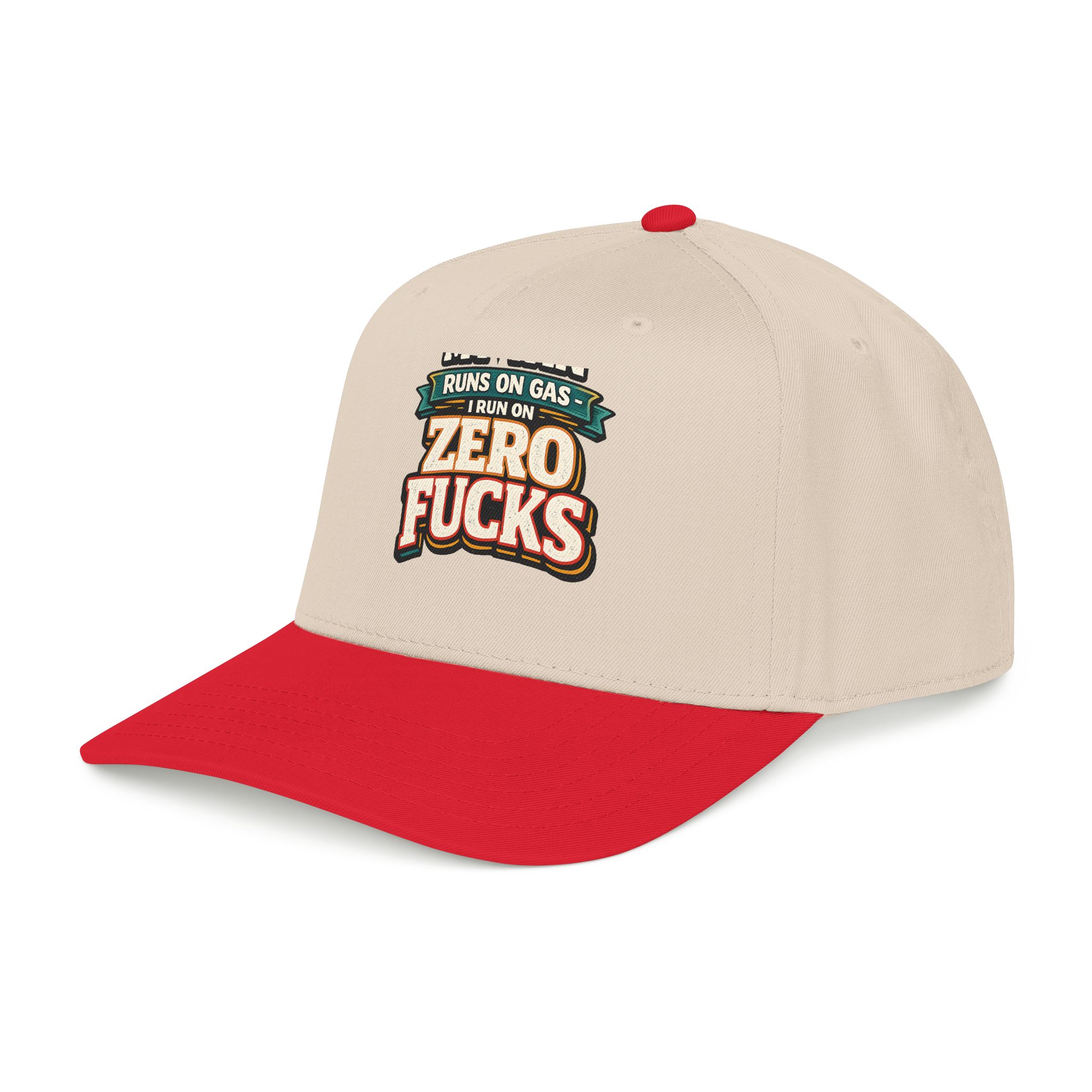 Baseball Cap - "My Van Runs On Gas" Design F**K-Line