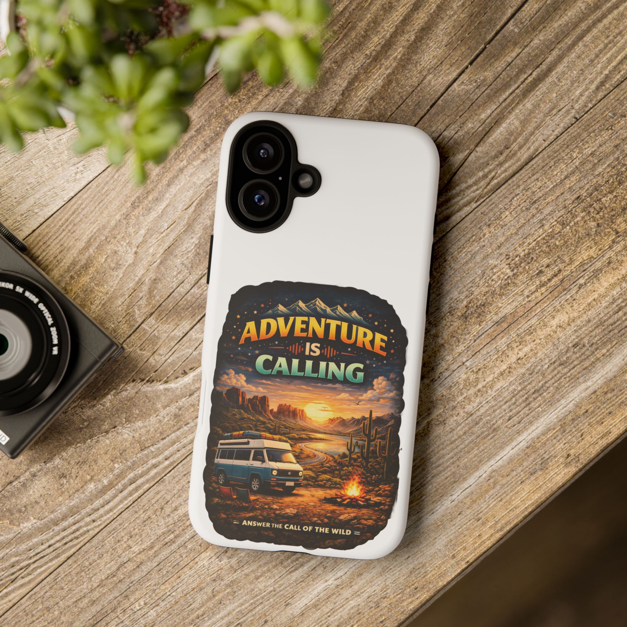 11812841299808262325_2048.jpeg Phone Case — "Adventure Is Calling" (Design Scenic-Line)
