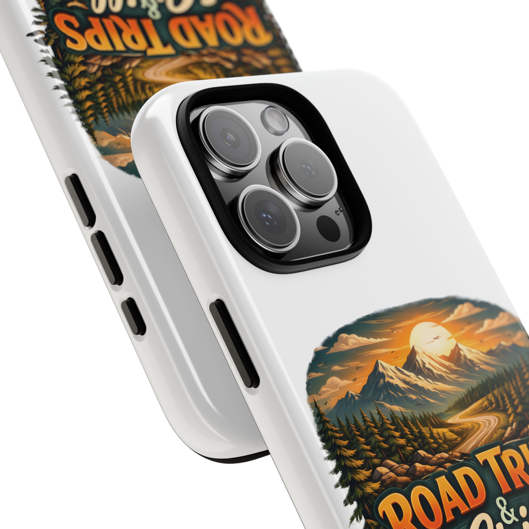 Phone Case — "Road Trips and Chill" (Design Scenic-Line)