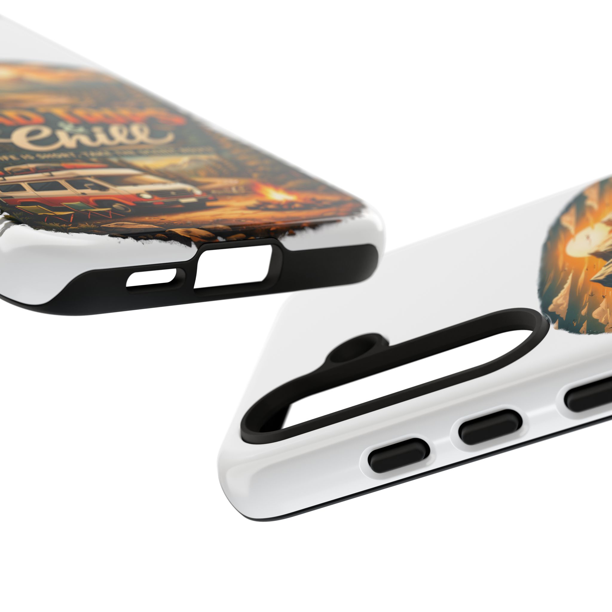 Phone Case — "Road Trips and Chill" (Design Scenic-Line)