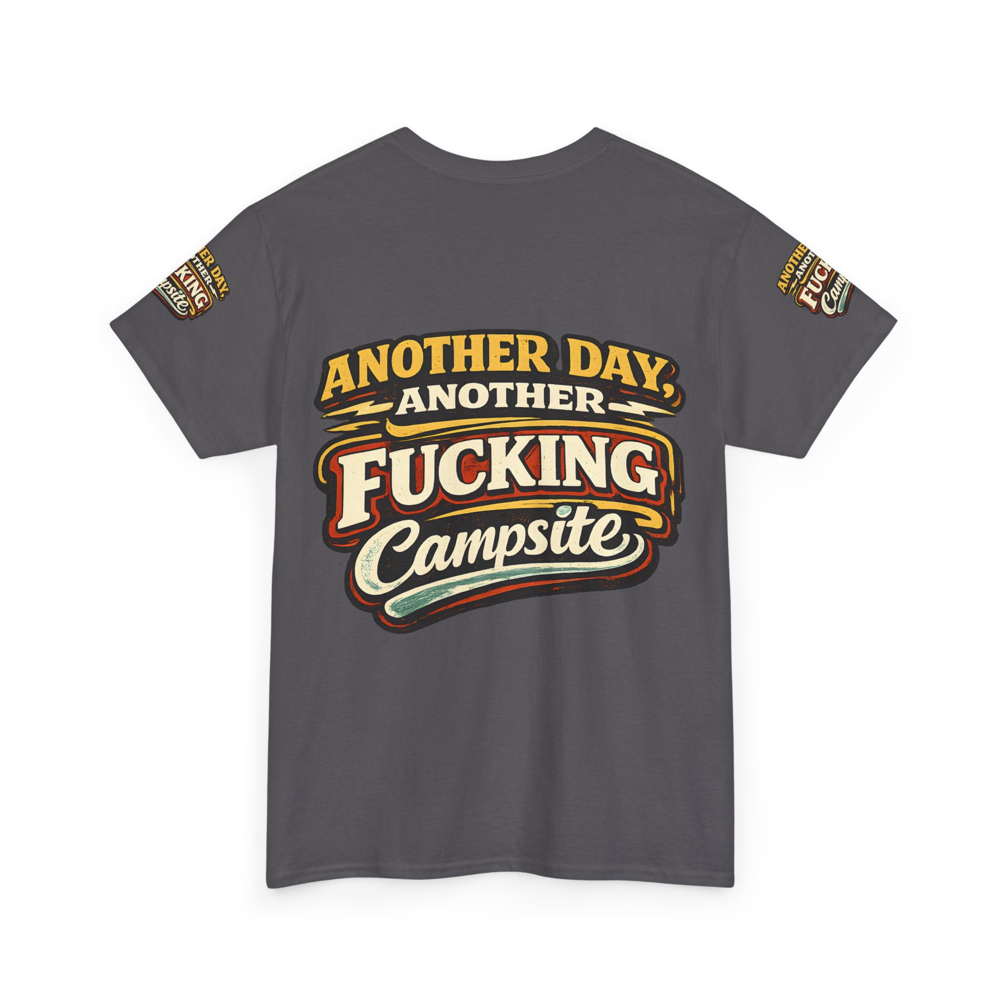 Unisex Heavy Cotton Tee — "Another Day" Design F**K-Line