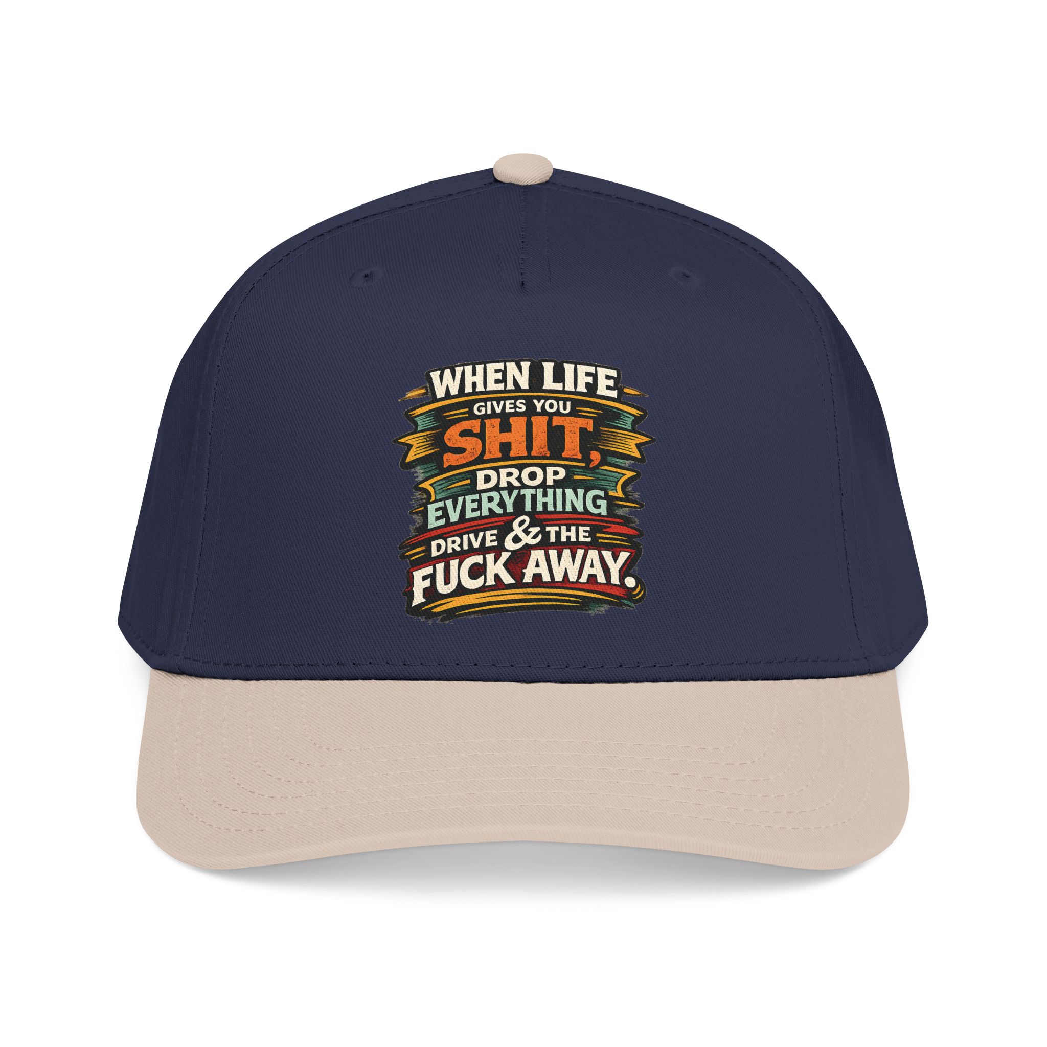 Baseball Cap - "When Live Gives You Shit" Design F**K-Line