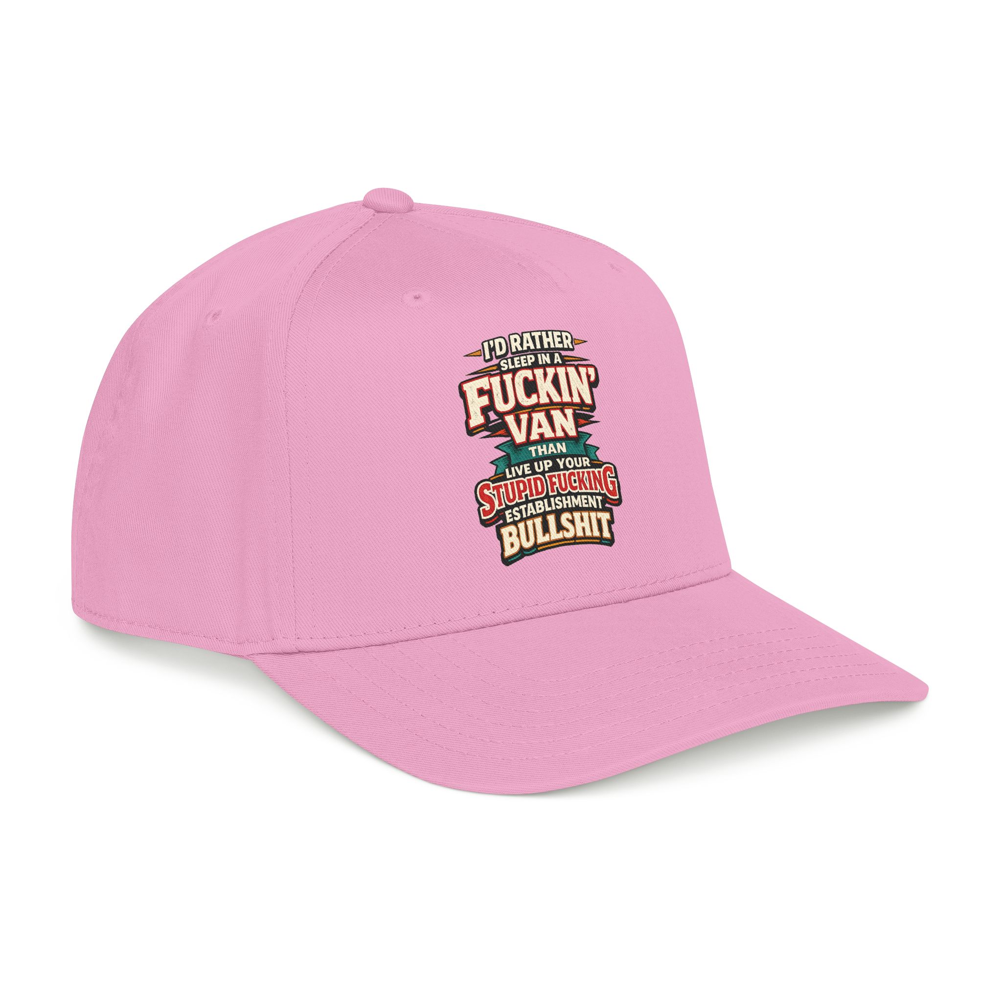 Baseball Cap - "I´d Rather Sleep in A Fucking Van" Design F**K-Line