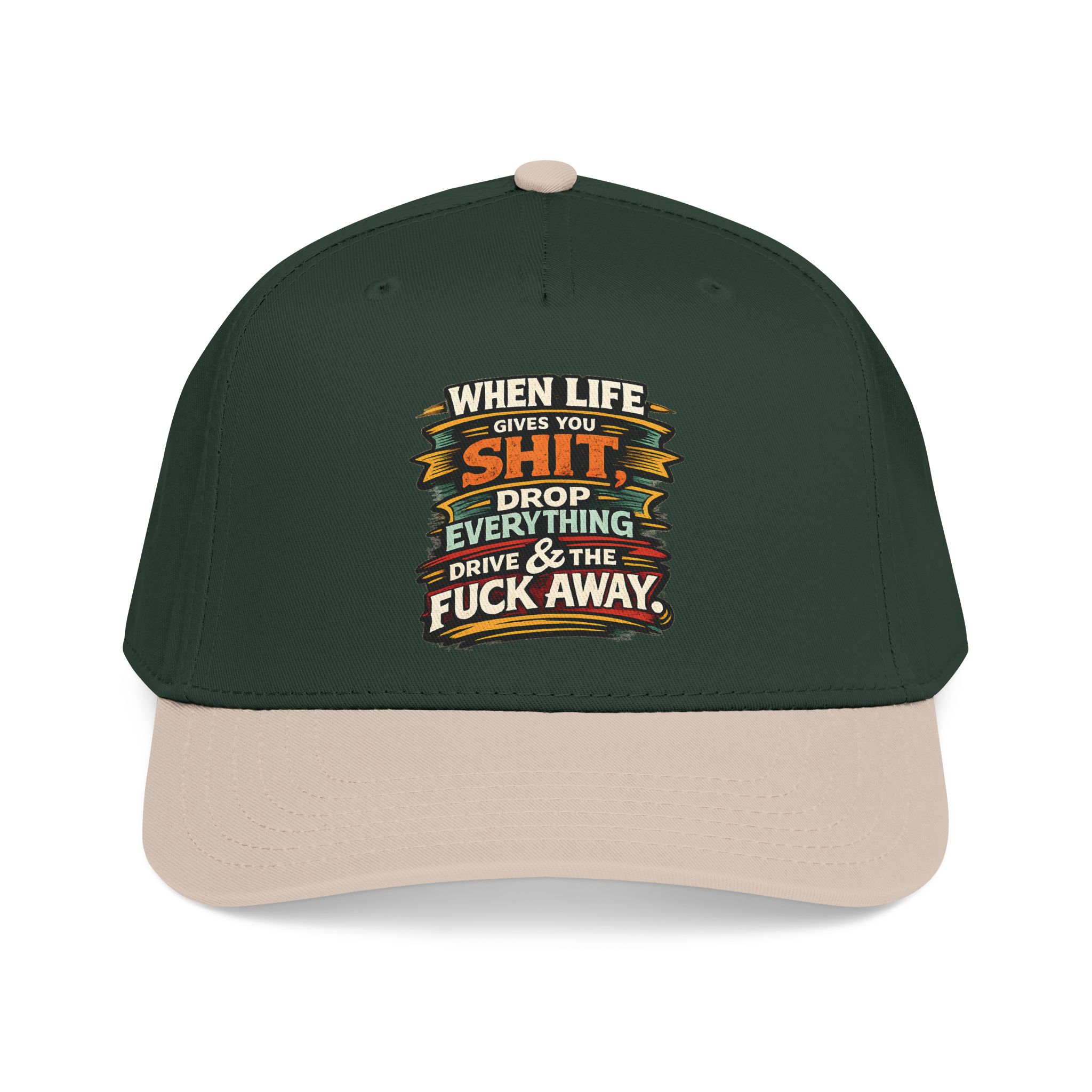 Baseball Cap - "When Live Gives You Shit" Design F**K-Line