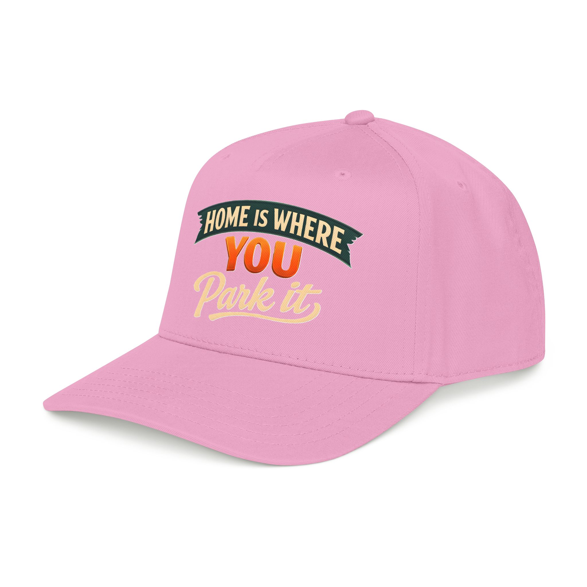 Baseball Cap - "Home Is where You Park It" Design Scenic-Line