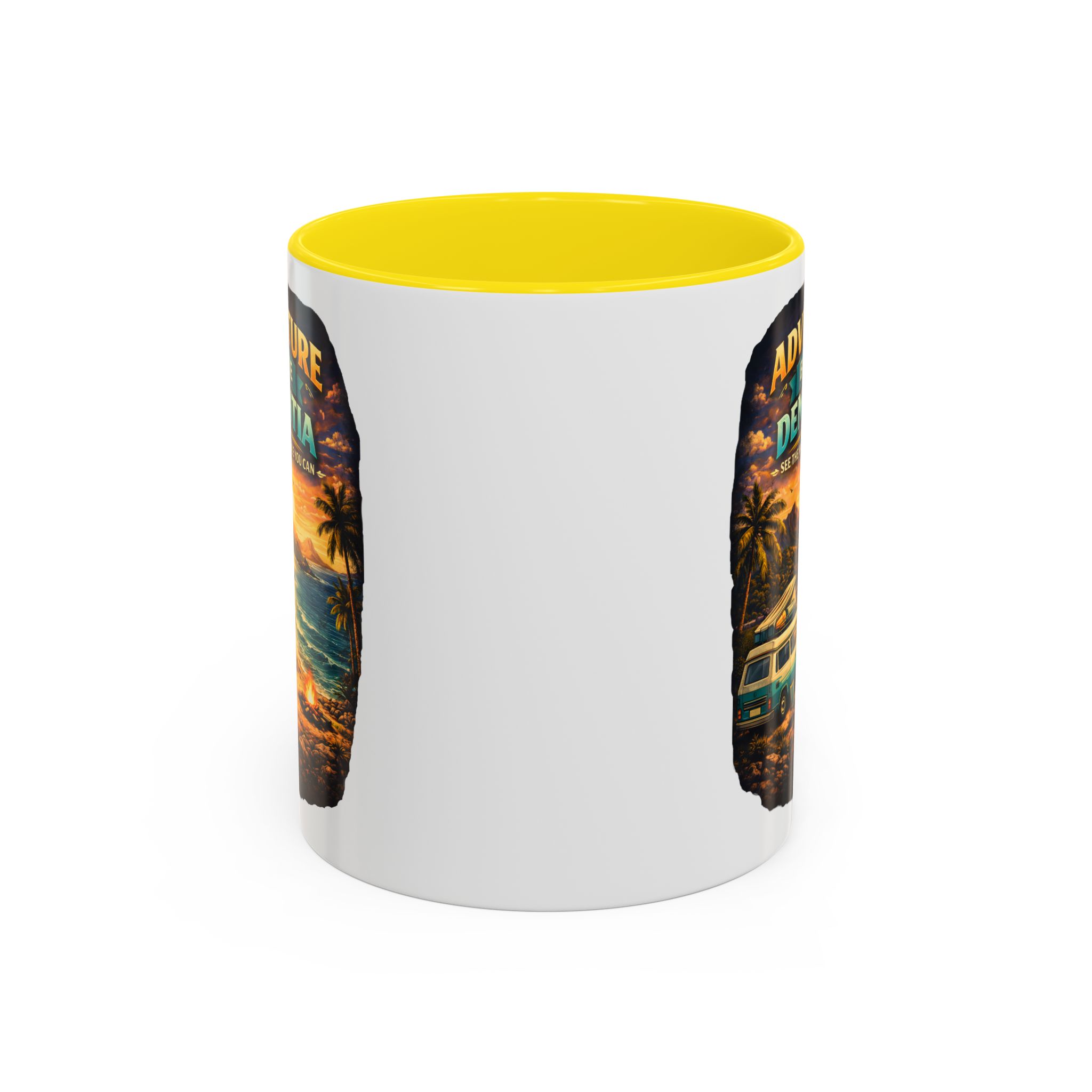 11925699551271115587_2048.jpeg Accent Coffee Mug (11, 15oz) — "Adventure Before Dementia" Design Scenic-Line