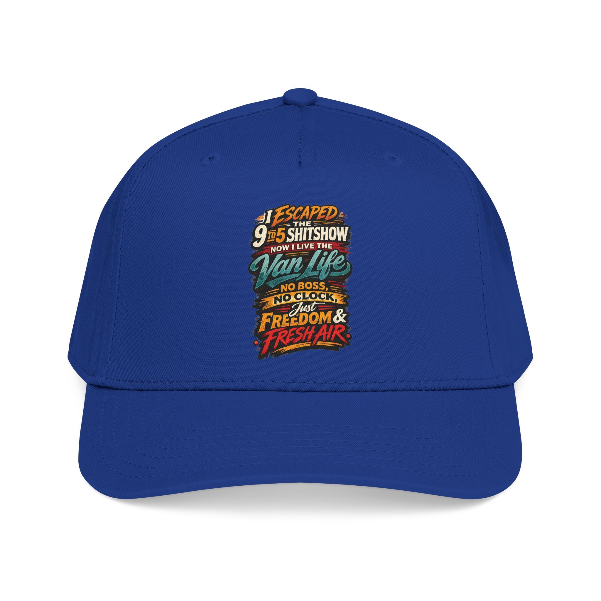 Baseball Cap - "I Escaped The 9 To 5" Design F**K-Line