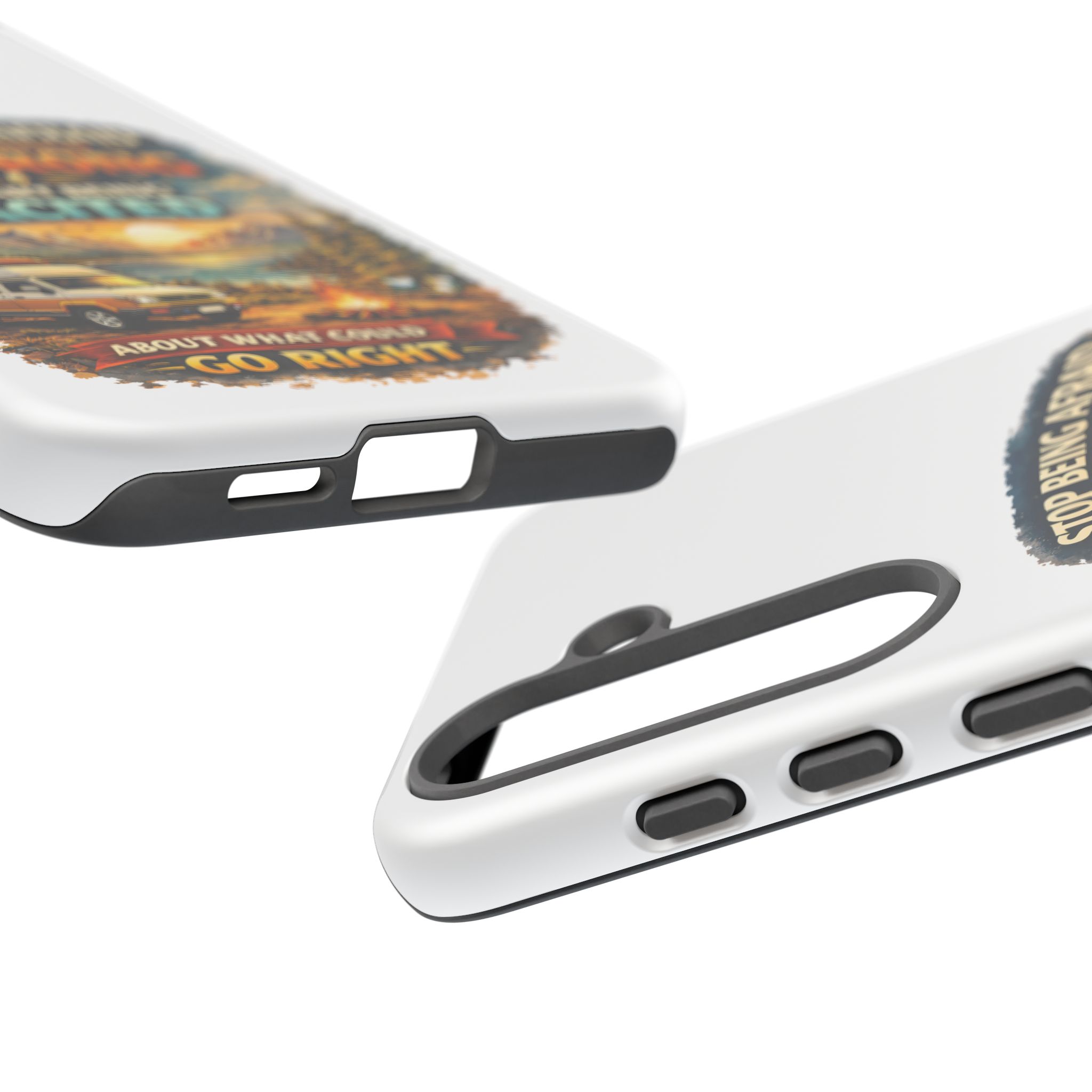 Phone Case — "Stop Being Afraid" (Design Scenic-Line)