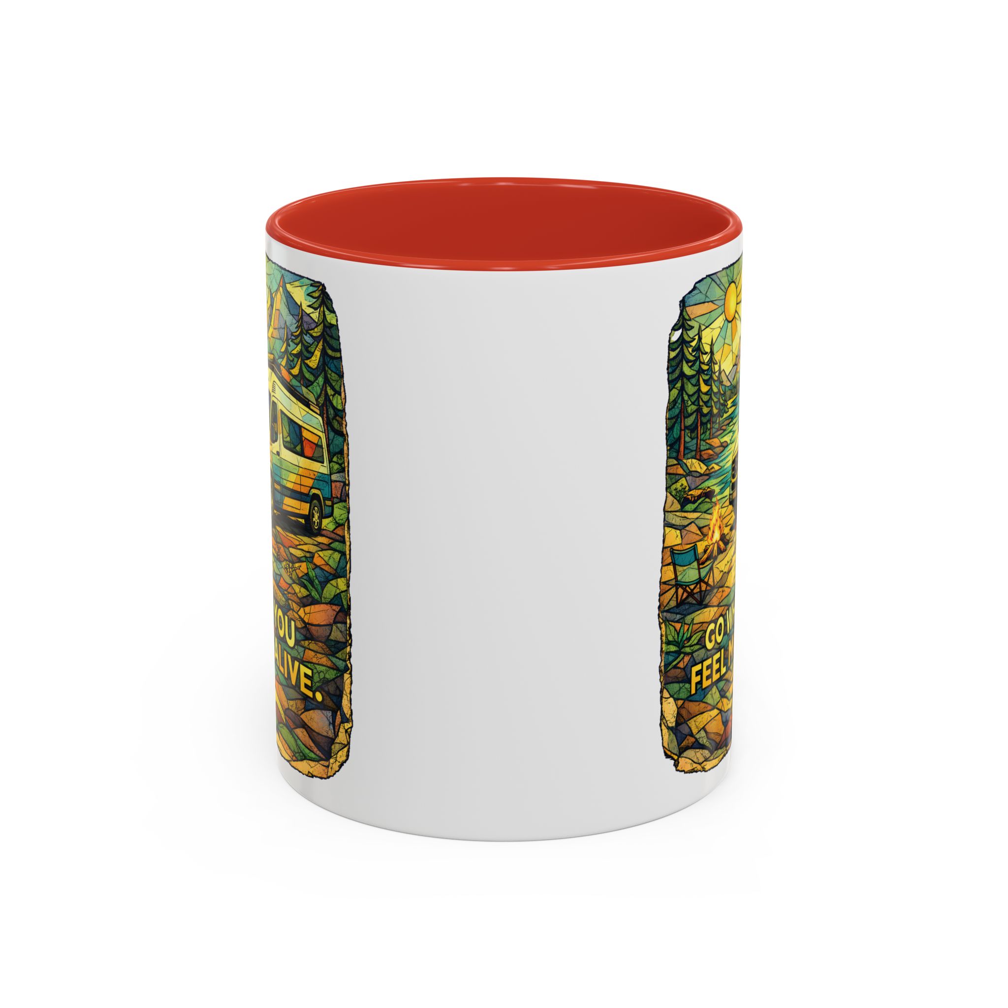 11942840186273528051_2048.jpeg Accent Coffee Mug (11, 15oz) — "Go Where You Feel Most Alive" Design Cubic-Line