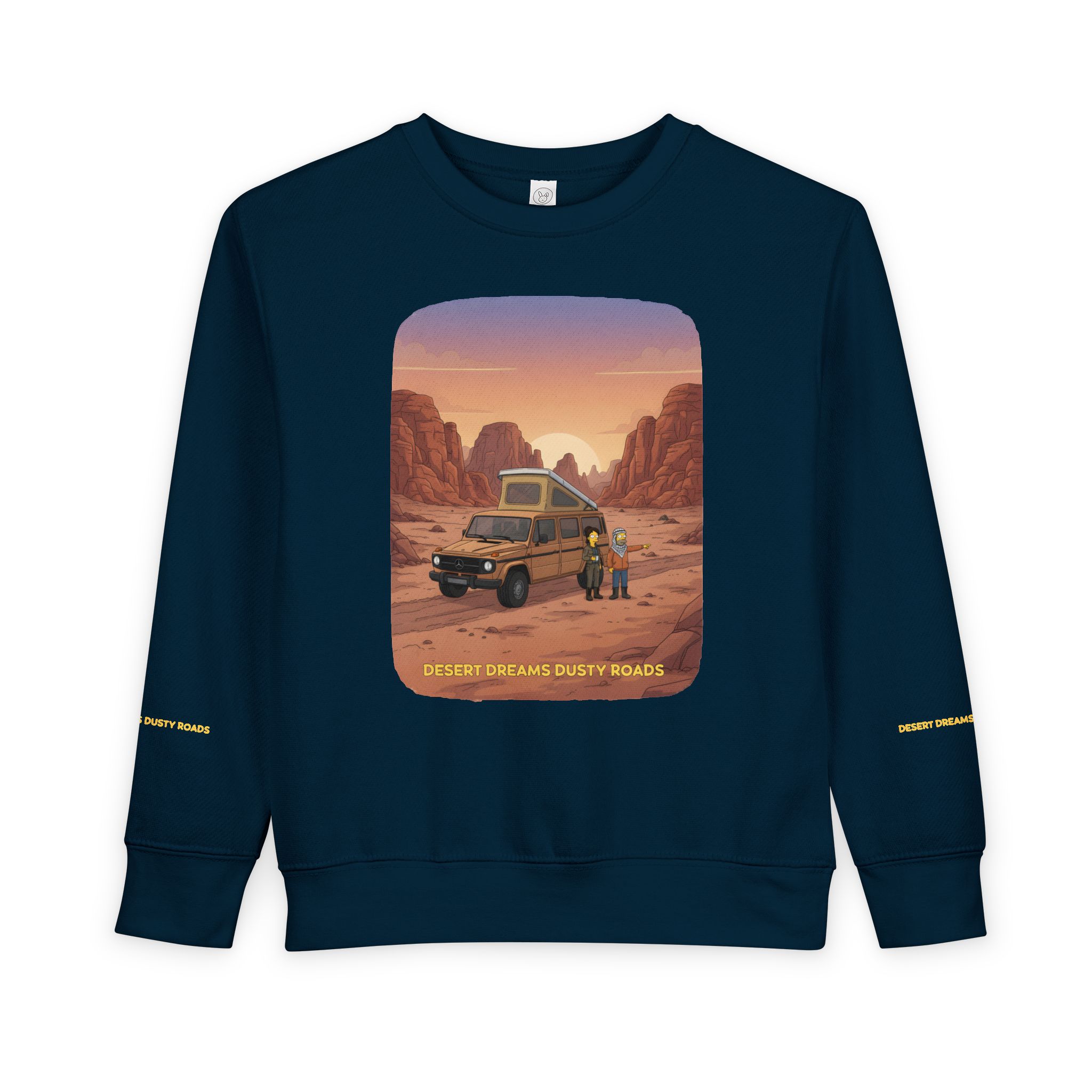 Toddler Sweatshirt - "Desert Dreams Dusty Roads" (Design Sitcom-Line)