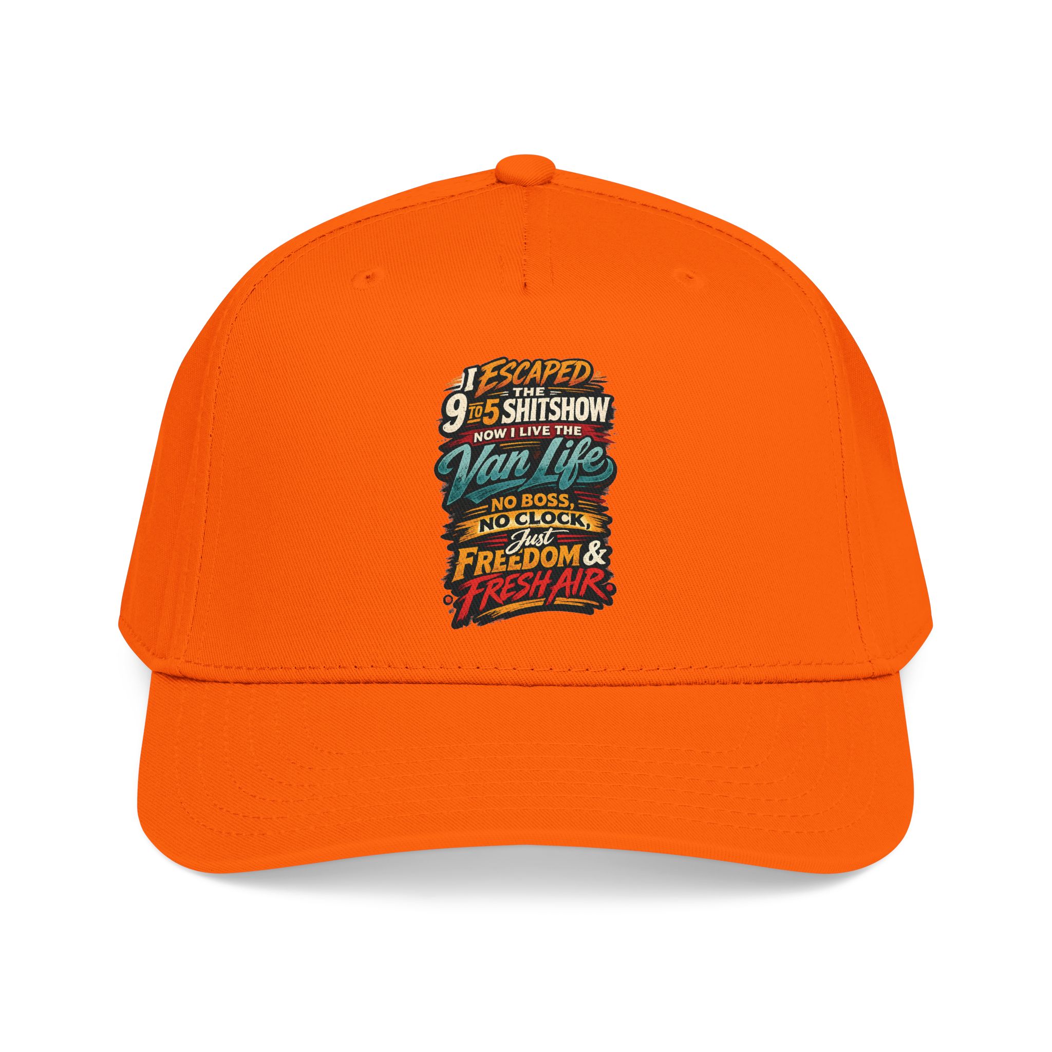 Baseball Cap - "I Escaped The 9 To 5" Design F**K-Line
