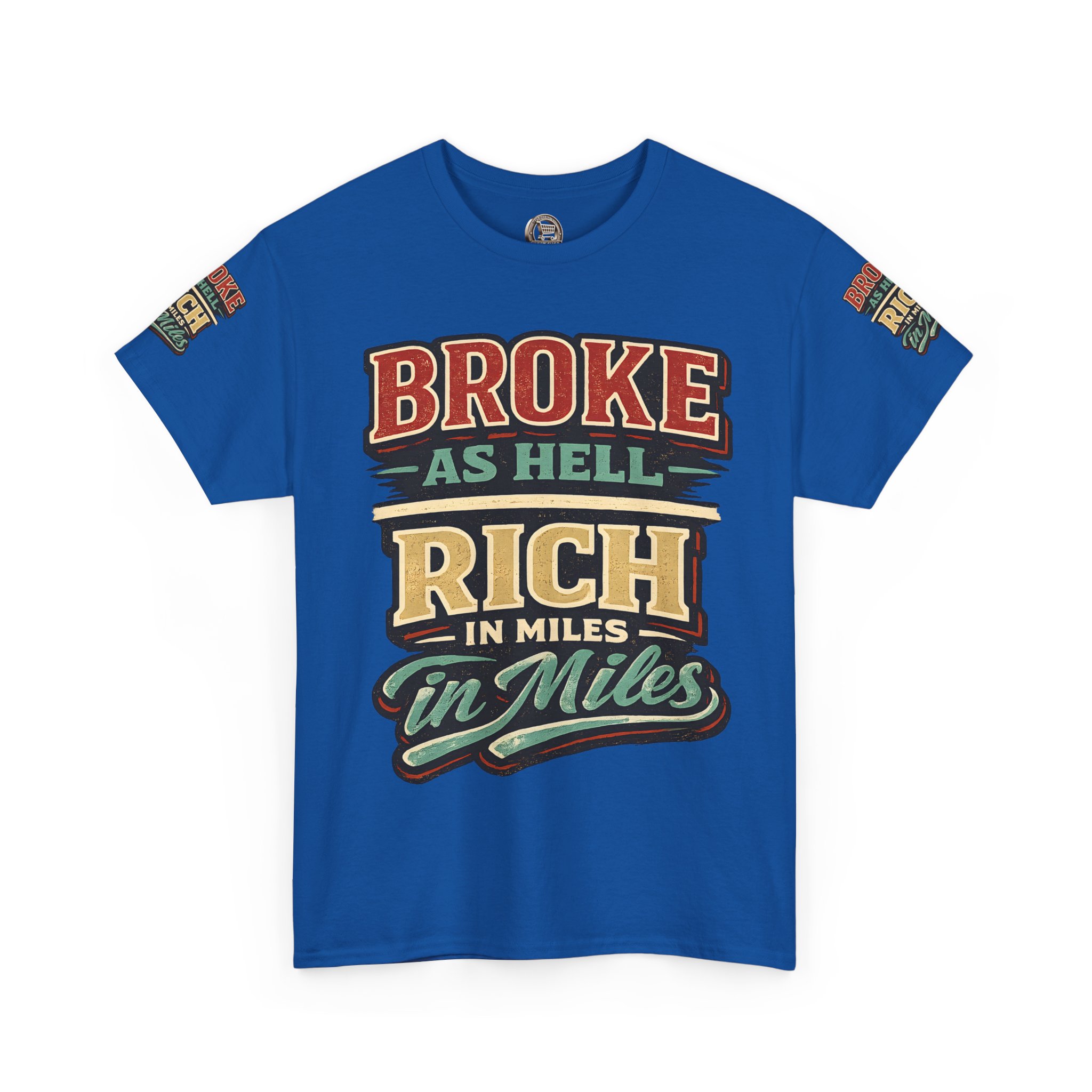 11974479862423468952_2048.jpeg Unisex Heavy Cotton Tee — "Broke As Hell" Design F**K-Line