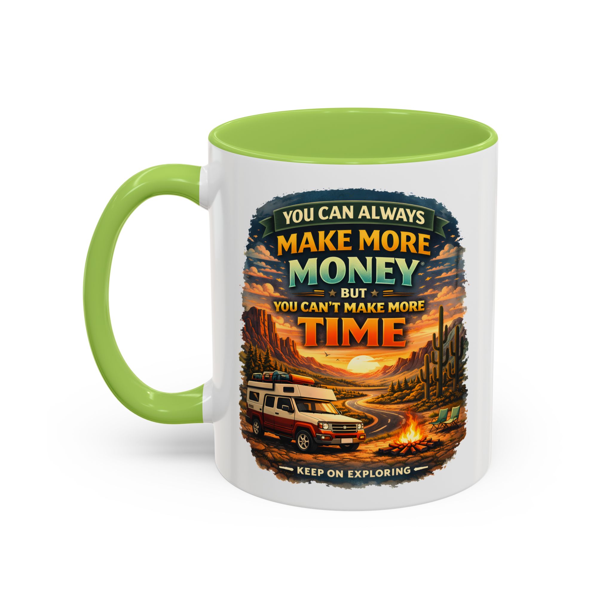 11977416741715222030_2048.jpeg Accent Coffee Mug (11, 15oz) — "You Can Always Make More Money" Design Scenic-Line