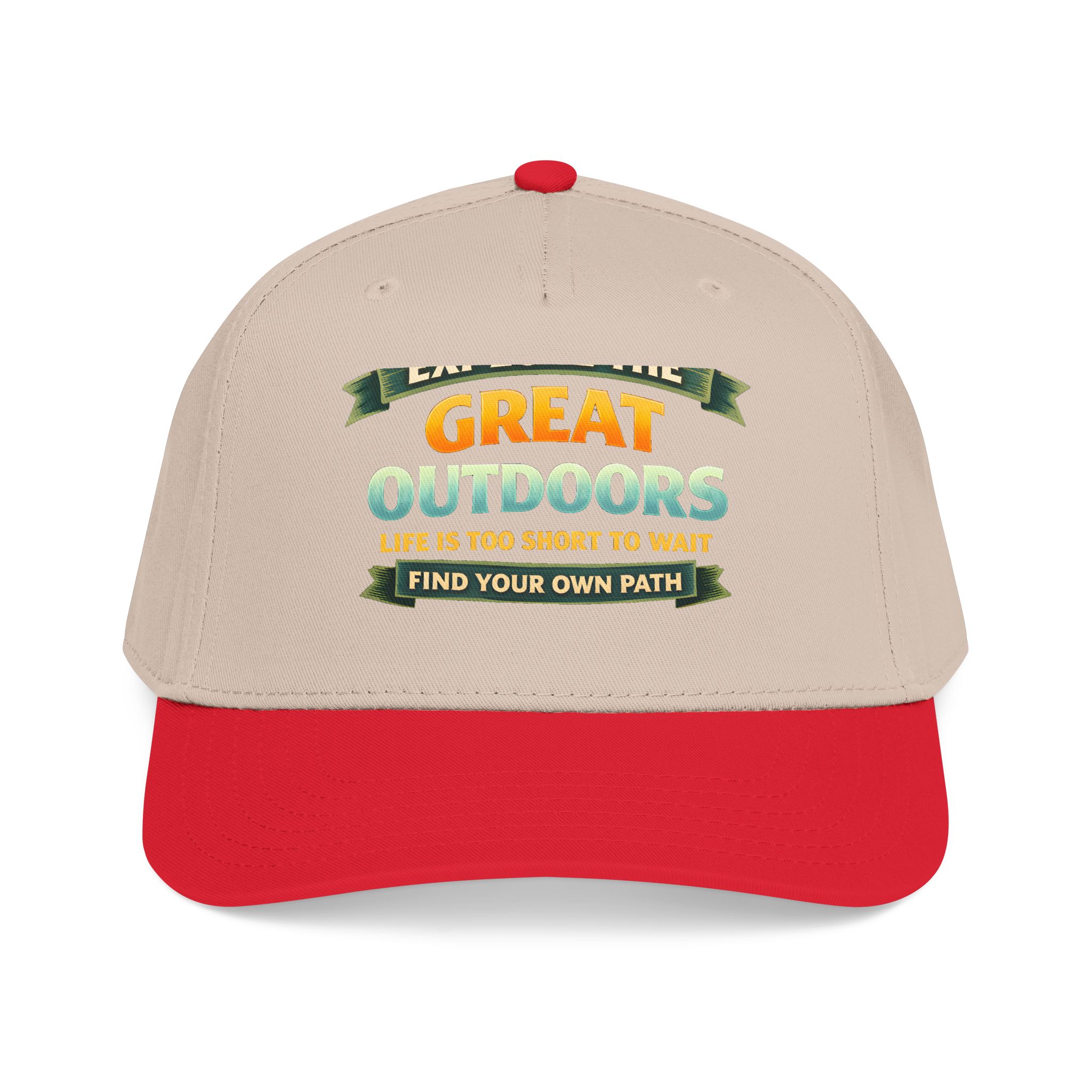 11986681676326008208_2048.jpeg Baseball Cap - "Explore The Great Outdoors" Design Scenic-Line