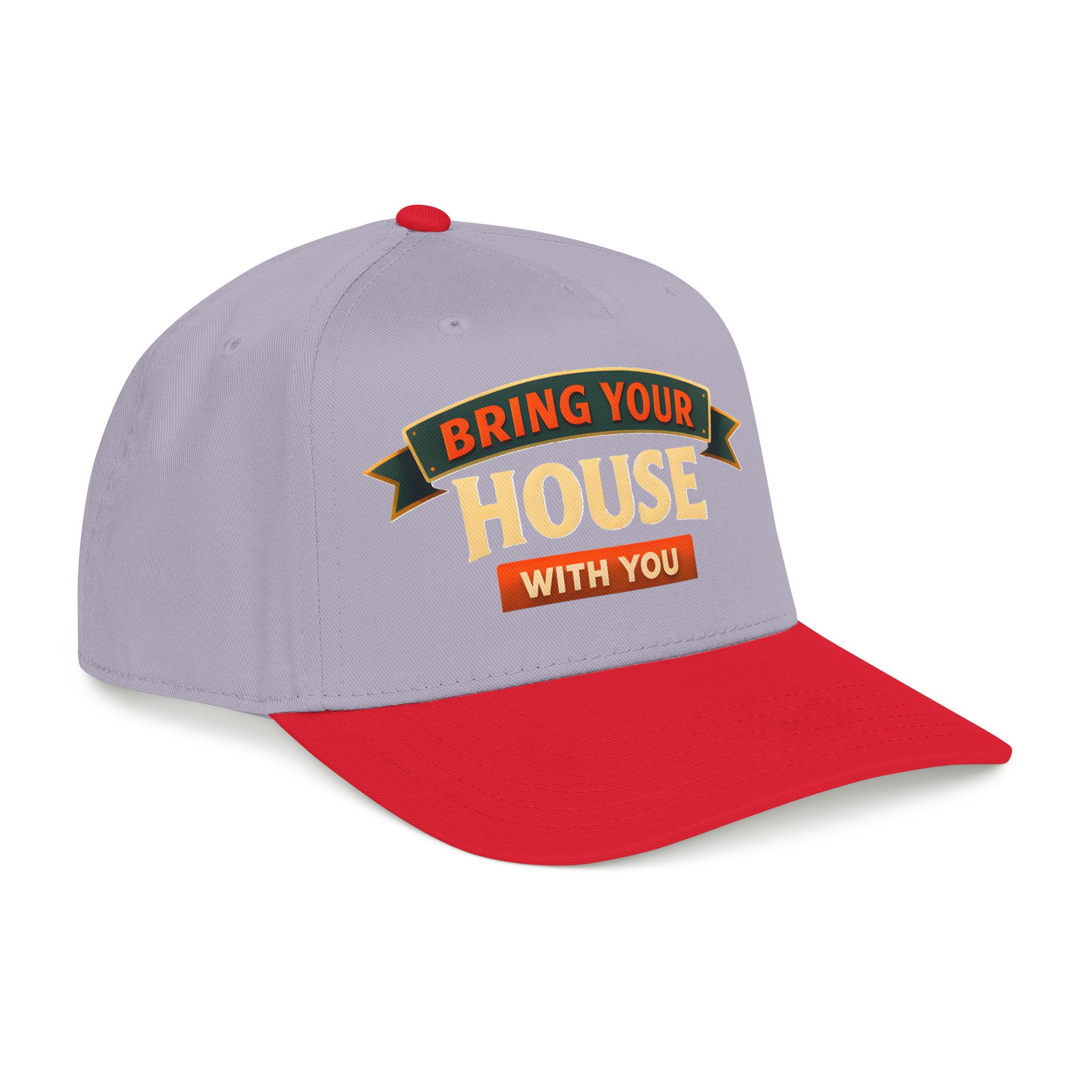 Baseball Cap - "Bring Your House With You" Design Scenic-Line
