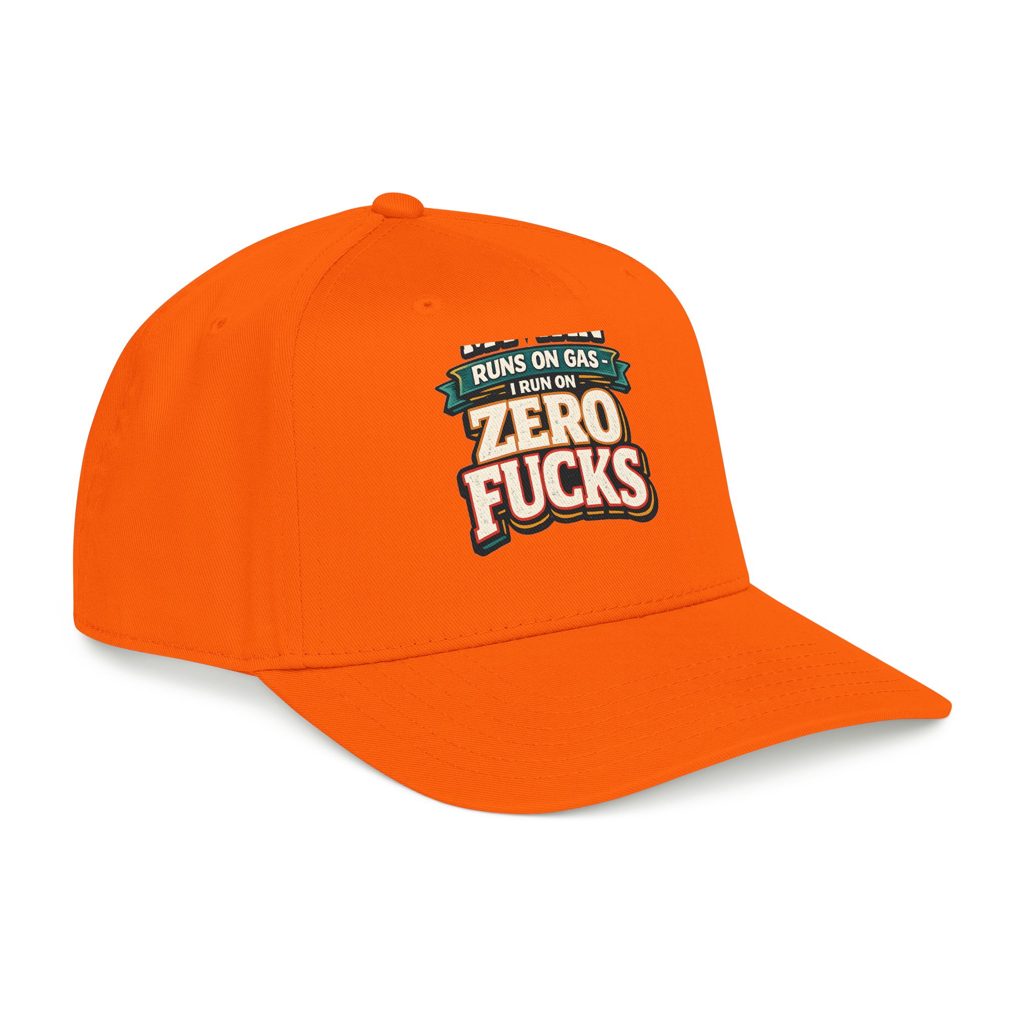 Baseball Cap - "My Van Runs On Gas" Design F**K-Line