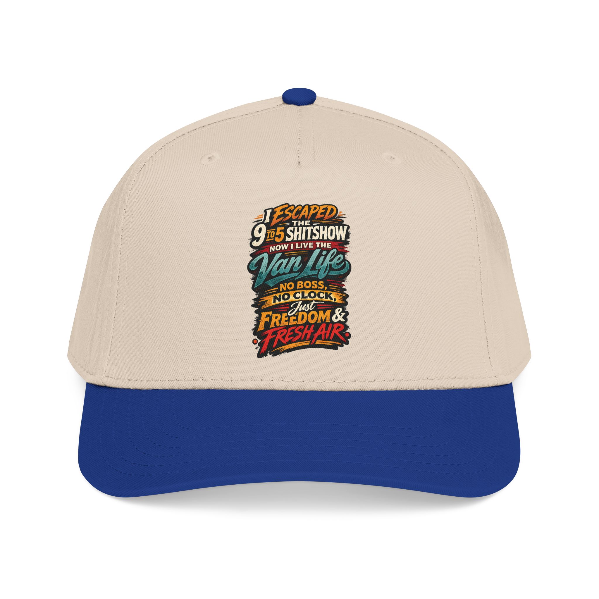 Baseball Cap - "I Escaped The 9 To 5" Design F**K-Line
