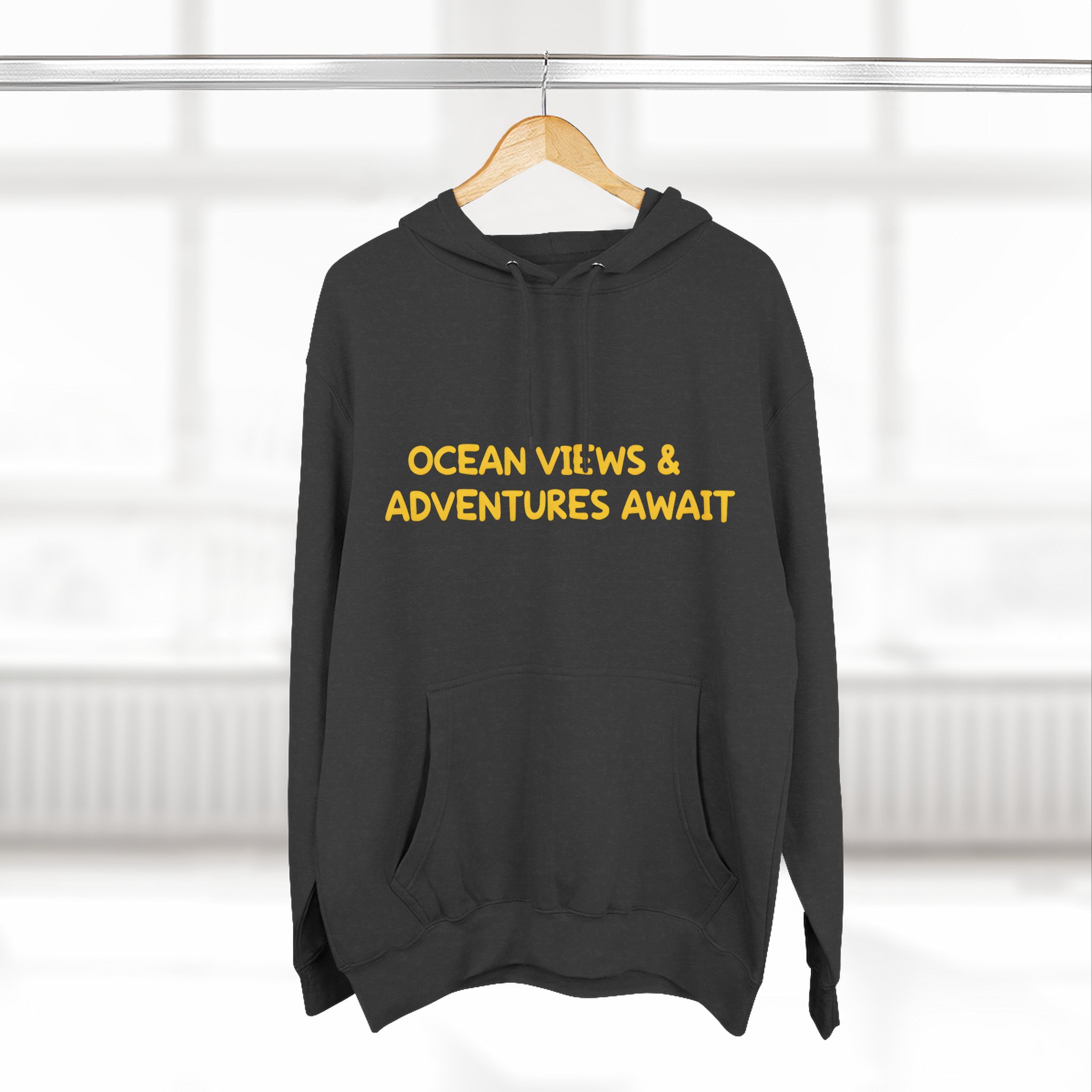 12022659381632337719_2048.jpeg Three-Panel Fleece Hoodie - "Ocean Views-Adventures Awaits" Design Sitcom-Line