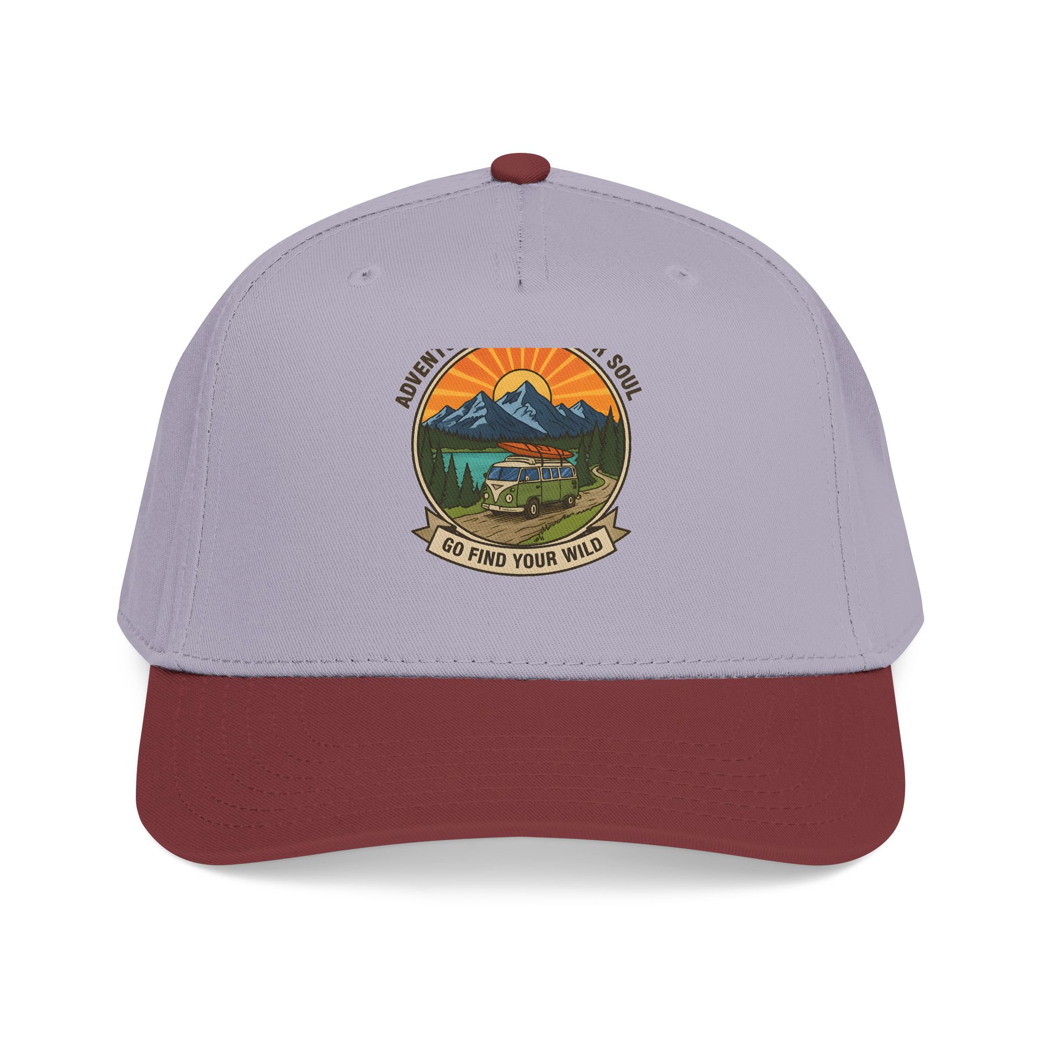Baseball Cap — "Go Find Your Wild" Outdoor Patch