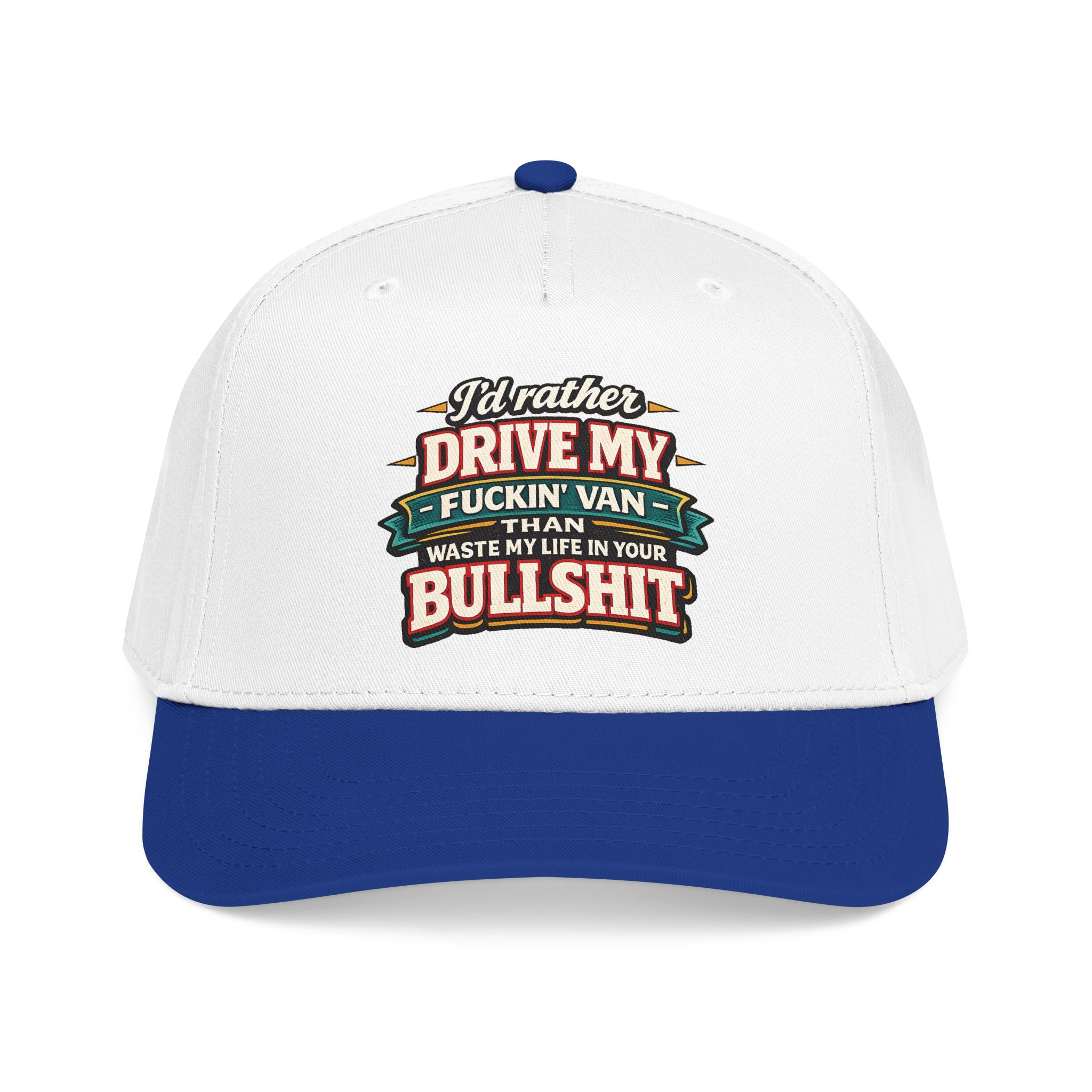 Baseball Cap - "I´d Rather Drive My Fucking Van" Design F**K-Line