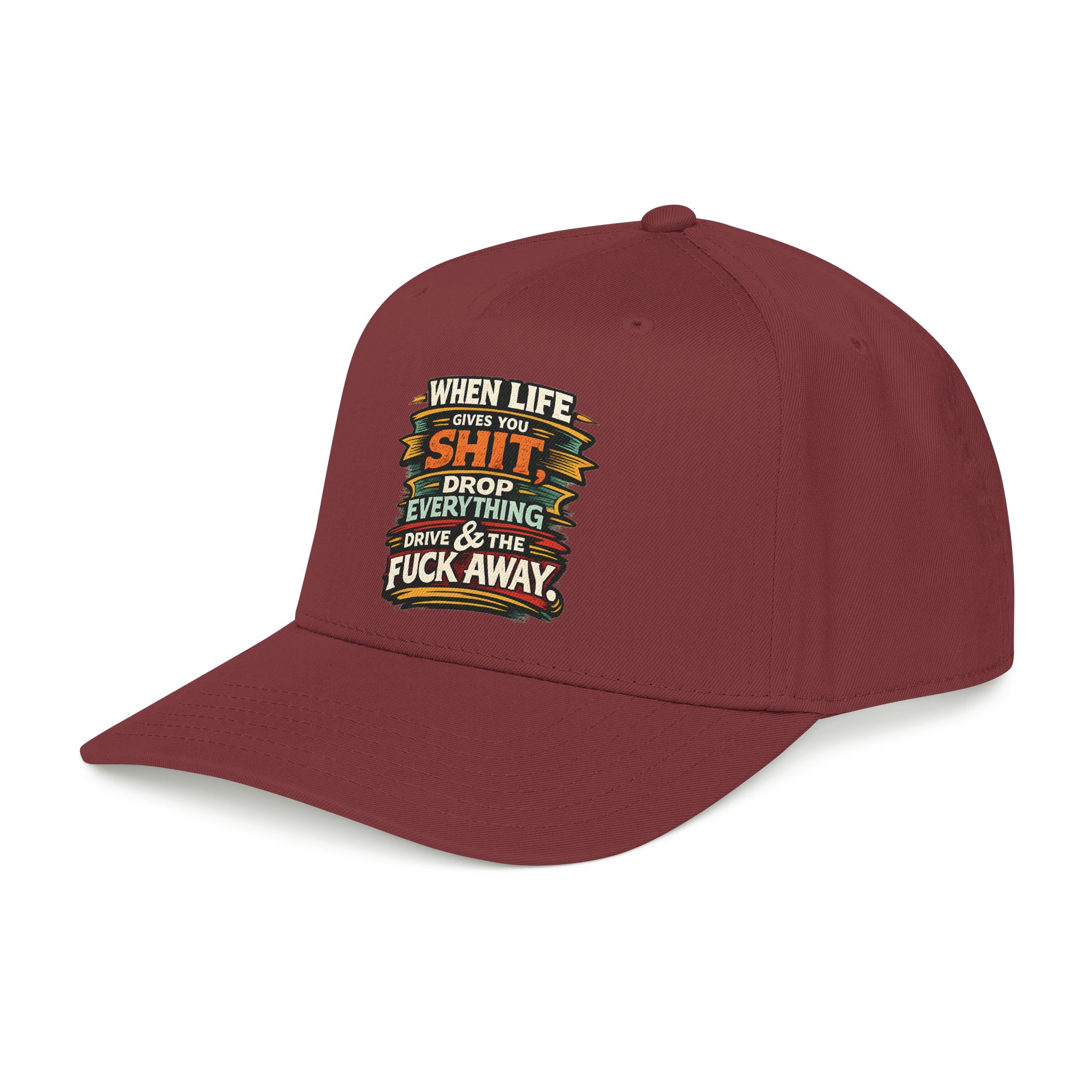 Baseball Cap - "When Live Gives You Shit" Design F**K-Line