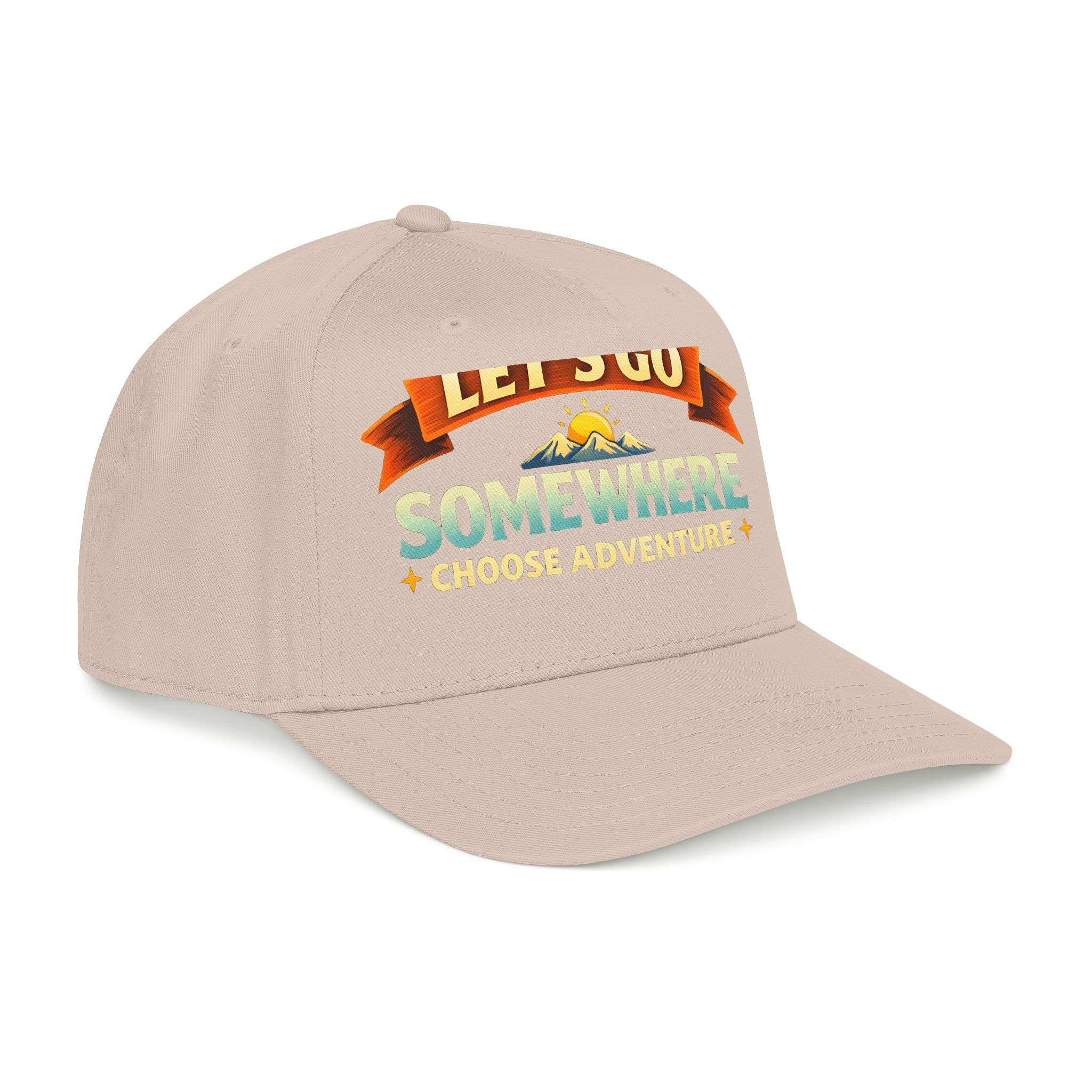 12072701210545513431_2048.jpeg Baseball Cap - "Lets Go Somewhere" Design Scenic-Line