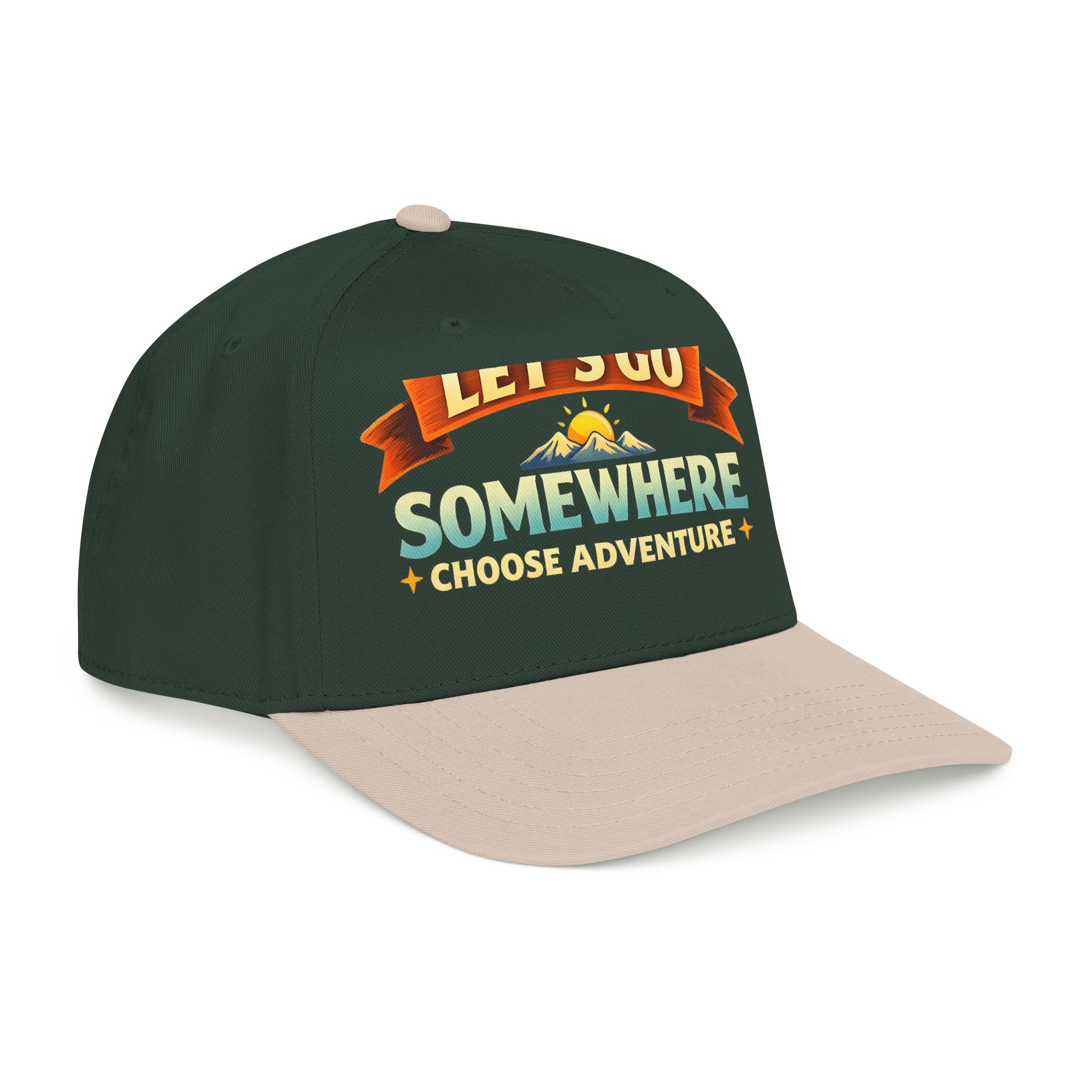 12078901900338244665_2048.jpeg Baseball Cap - "Lets Go Somewhere" Design Scenic-Line
