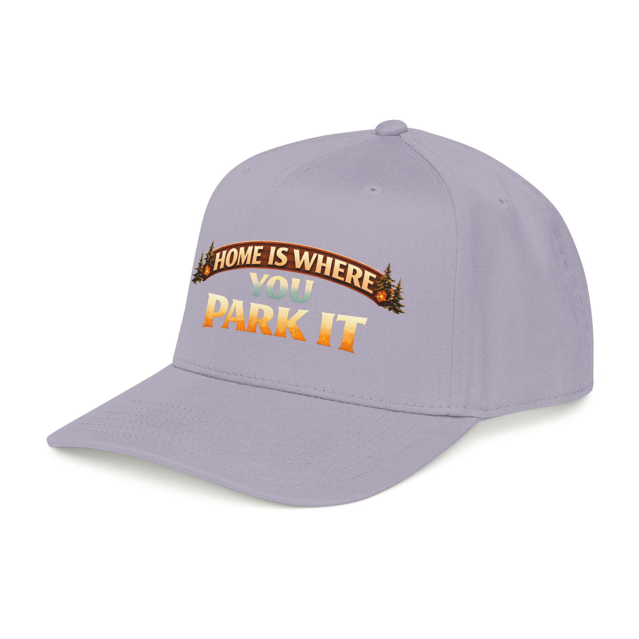 Baseball Cap - "Home Is Where You Park It" Design Scenic-Line