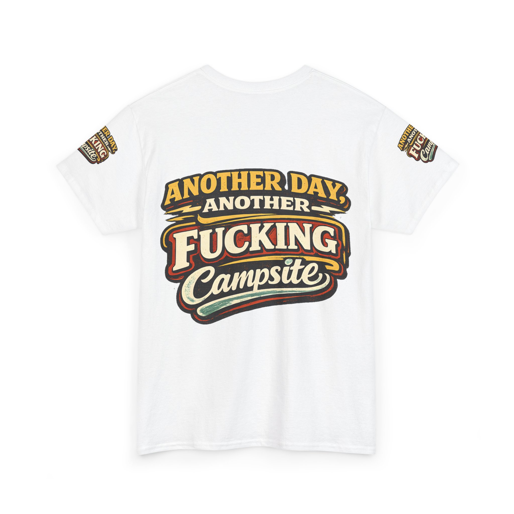 Unisex Heavy Cotton Tee — "Another Day" Design F**K-Line