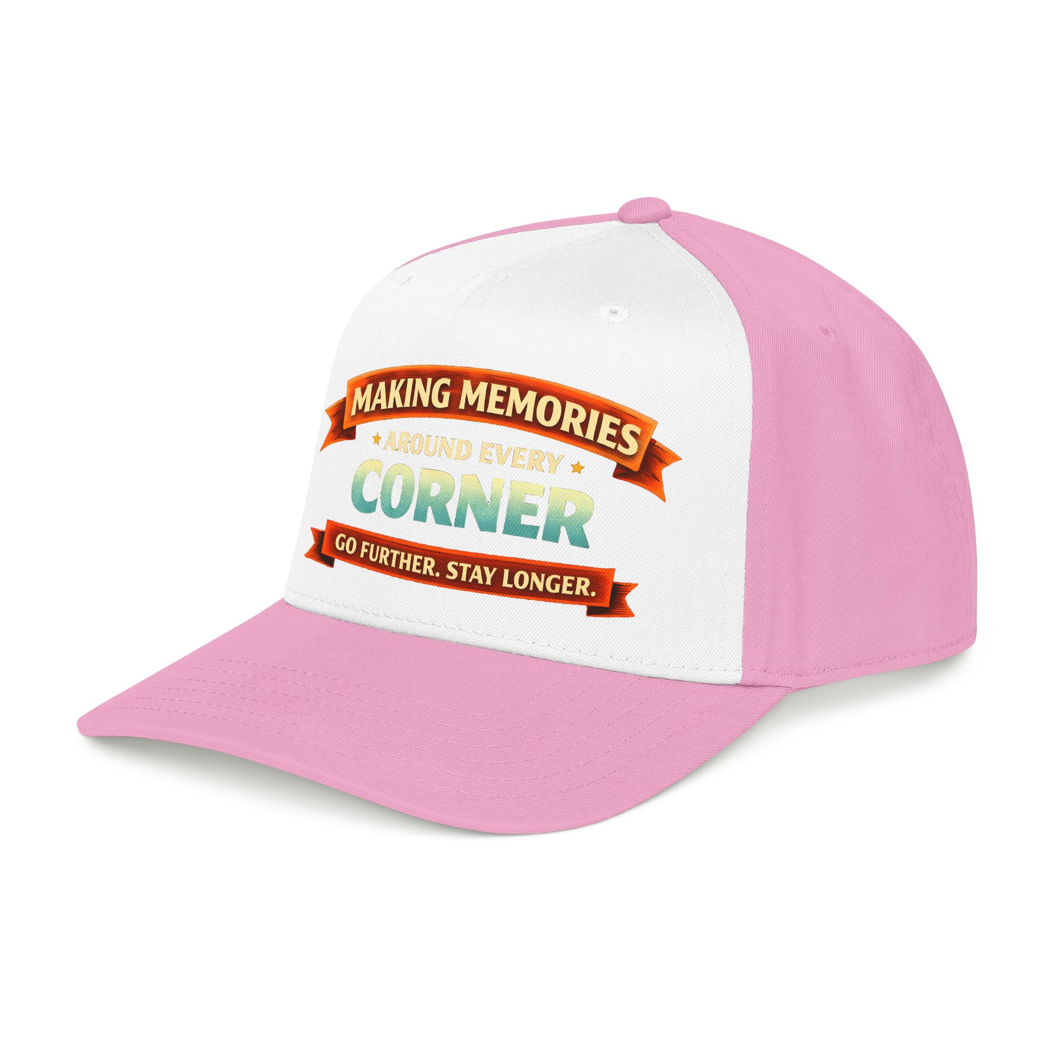 Baseball Cap - "Making Memories Around Every Corner" Design Scenic-Line