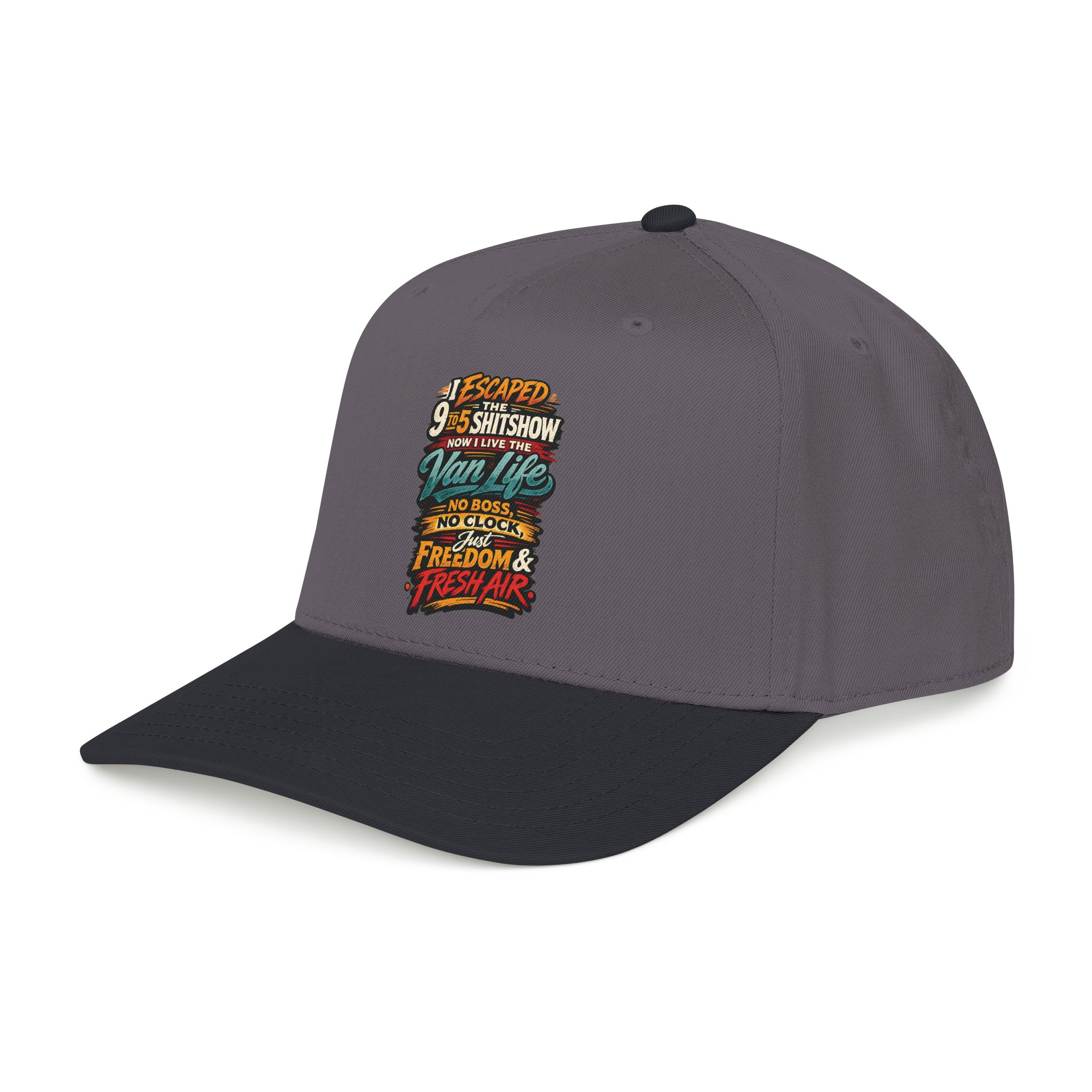 Baseball Cap - "I Escaped The 9 To 5" Design F**K-Line