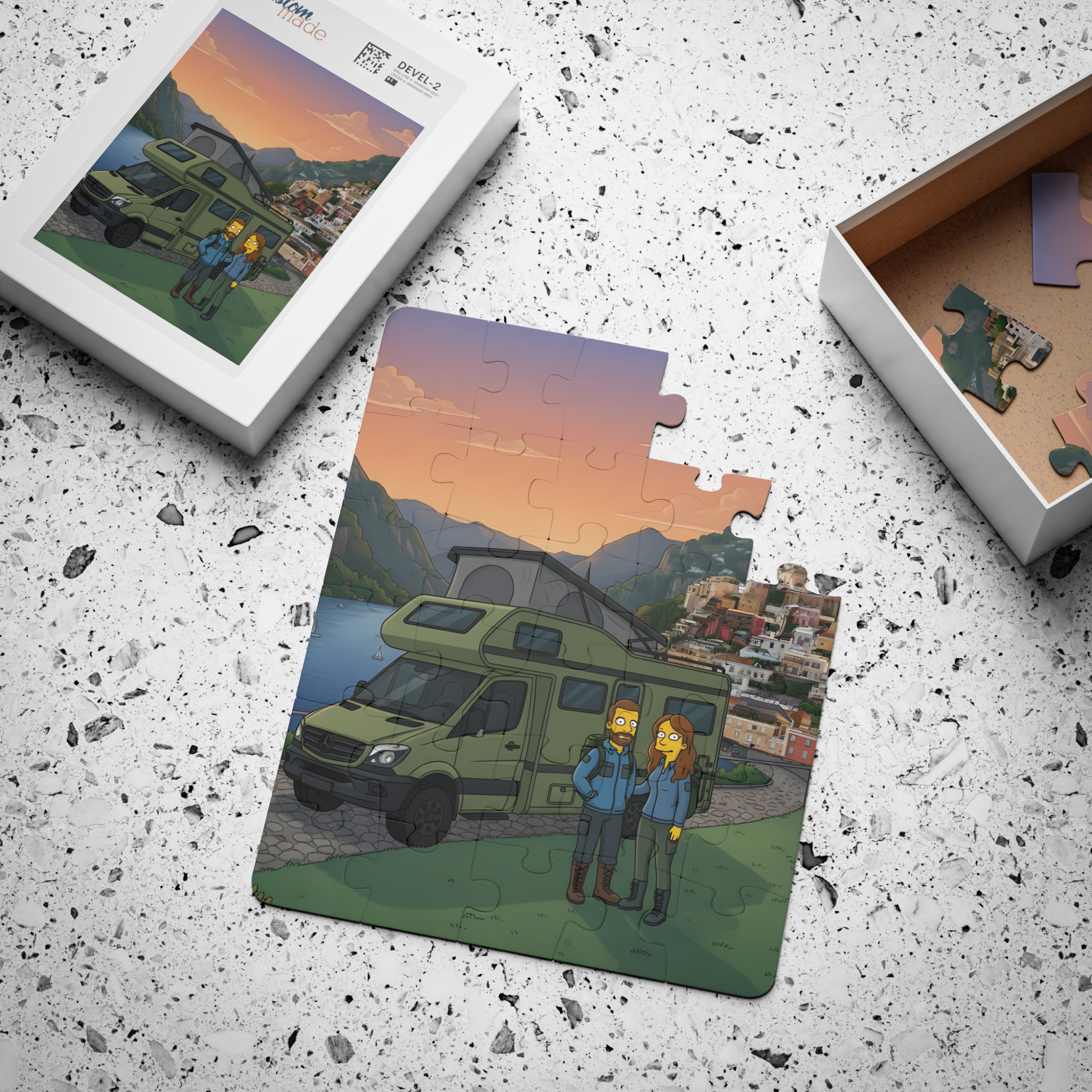 Kids' 30‑Piece Camping Puzzle — Travel-Themed Jigsaw